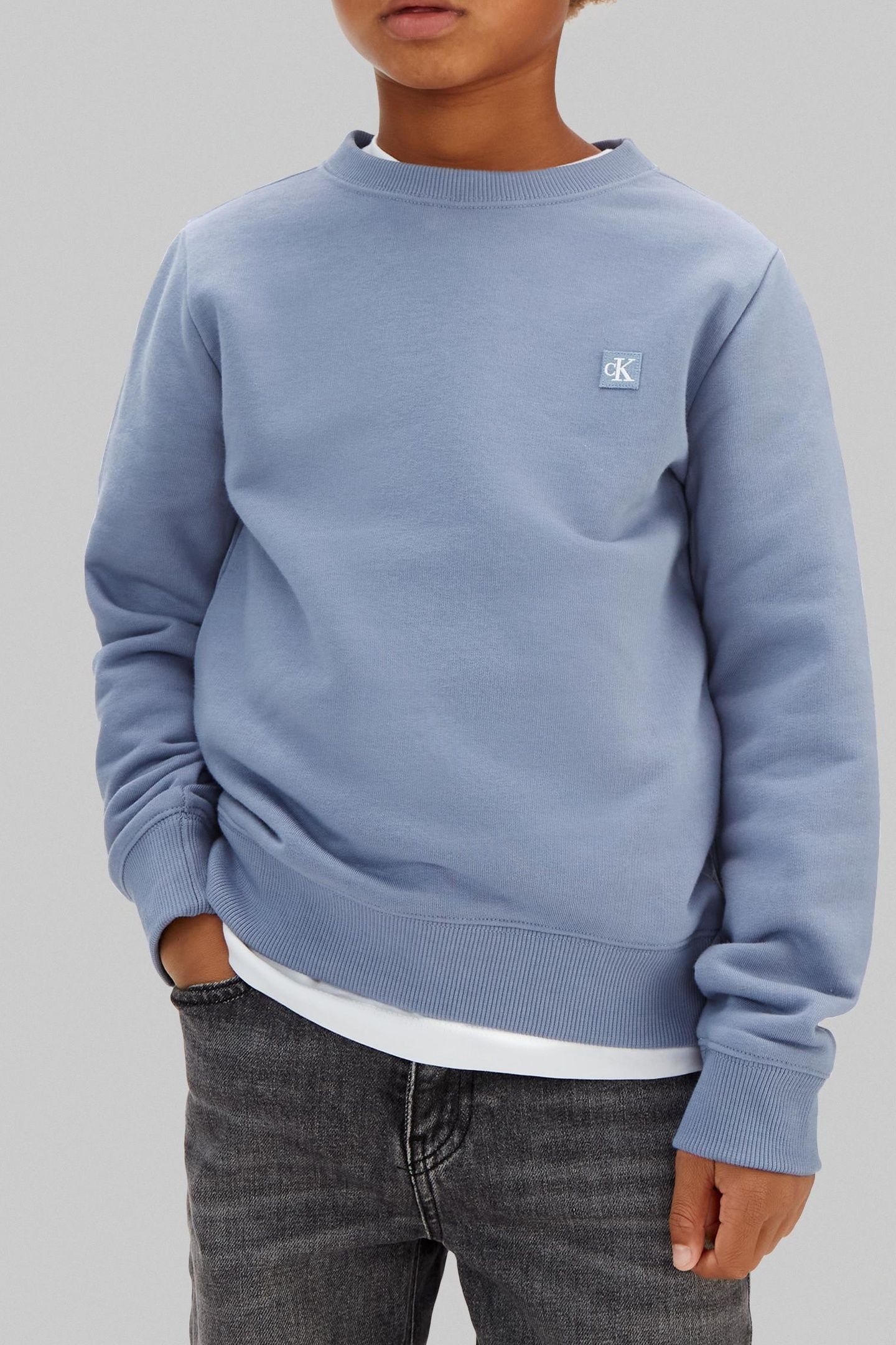 UNISEX MINI BADGE REGULAR SWEATSHIRT INFINITY 1