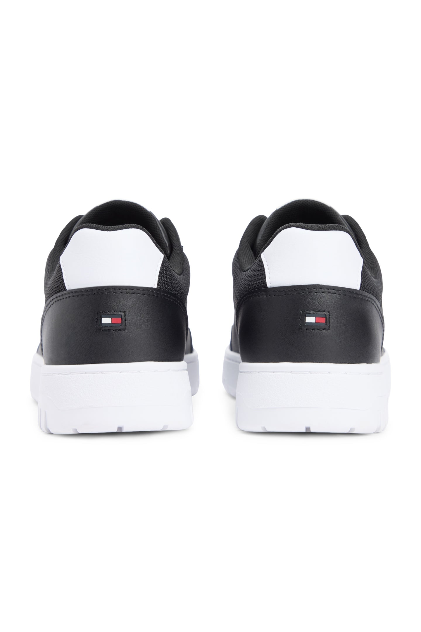 BASKET CORE LITE LEATHER SHOES BLACK 4