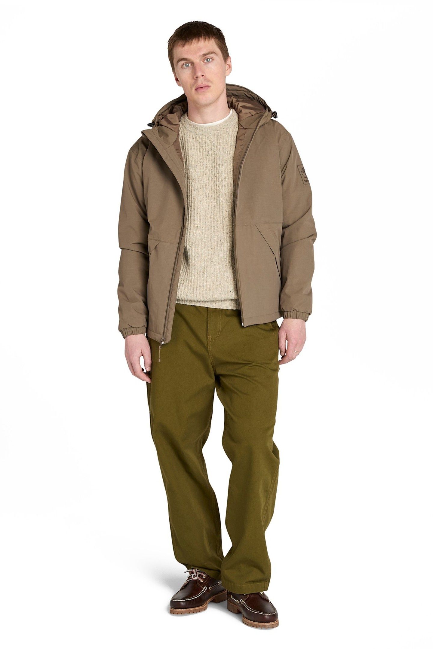 WATERPROOF INSULATED JACKET CHOCOLATE CHIP 1