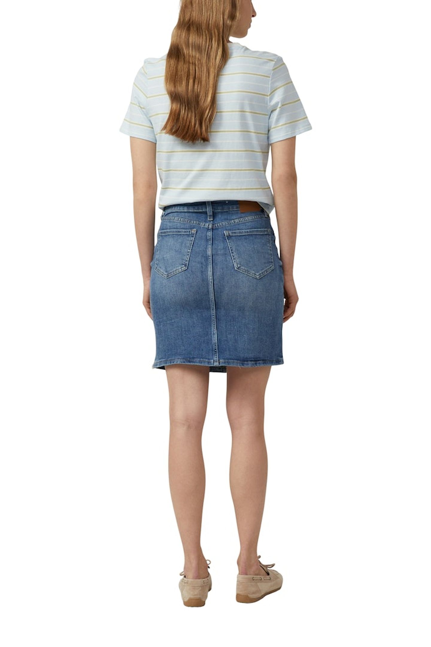 S.OLIVER SKIRTS BLUE DENIM 6