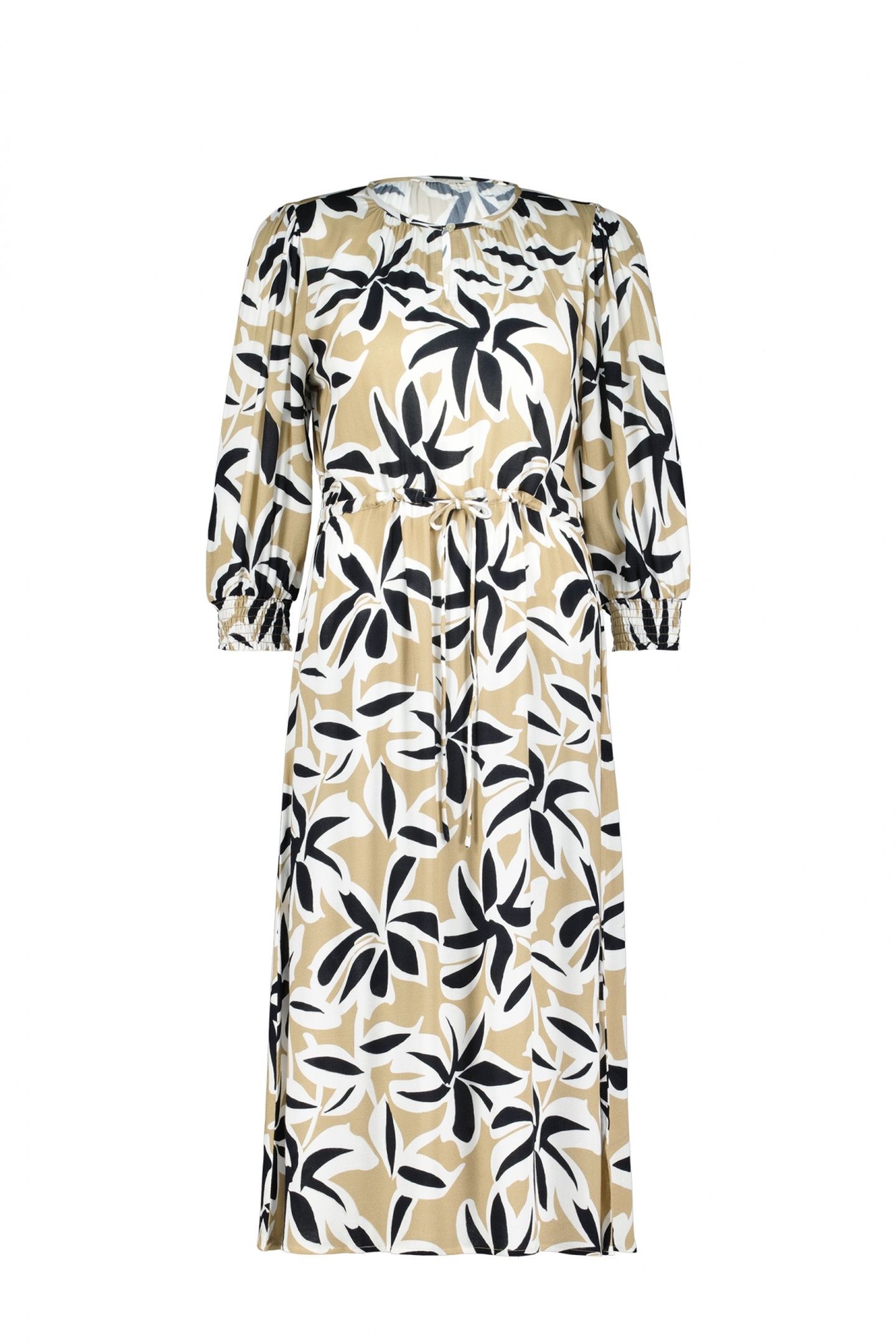DRESS JADE SAND SHADE PRINT 6