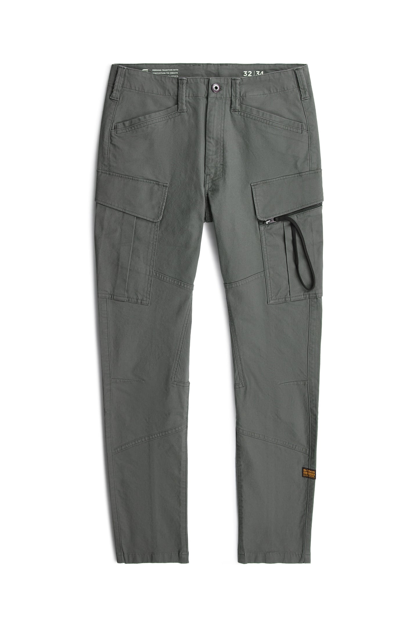 ZIP POCKET 3D SKINNY CARGO 2.0 GREY 5