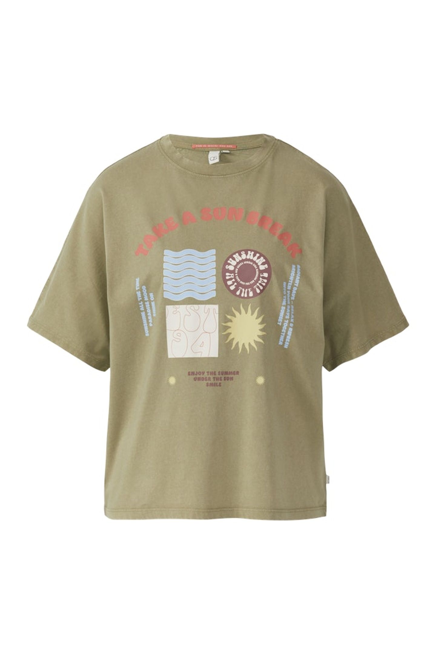 S.OLIVER-QS T-SHIRTS GREEN 4