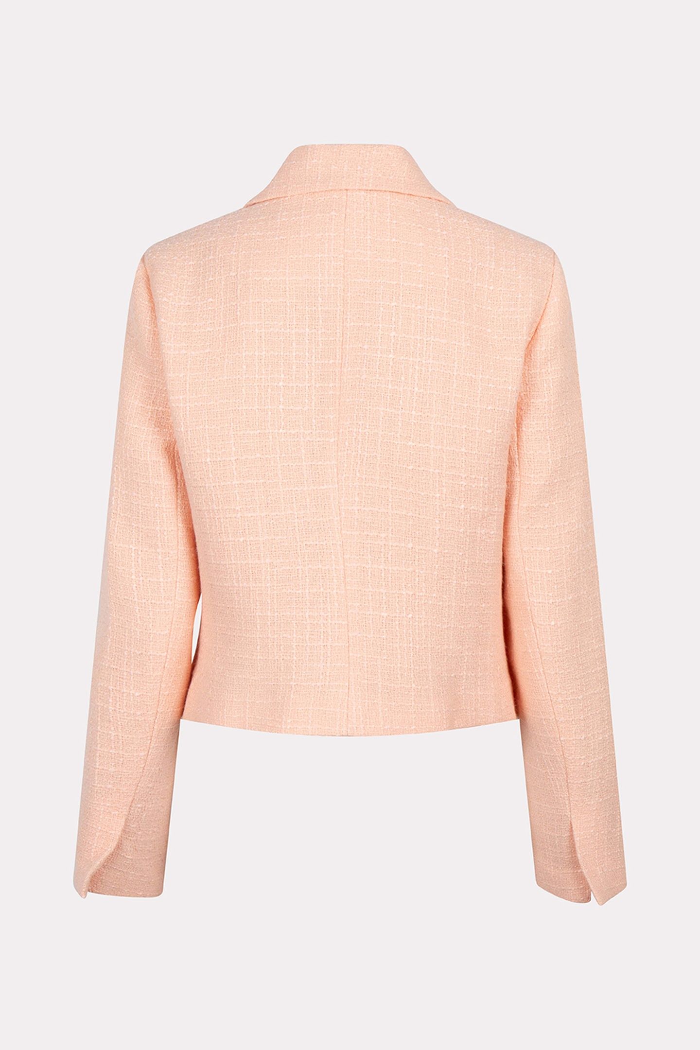 BLAZER DOUBLE BREASTED TWEED LIGHT APRICOT 7