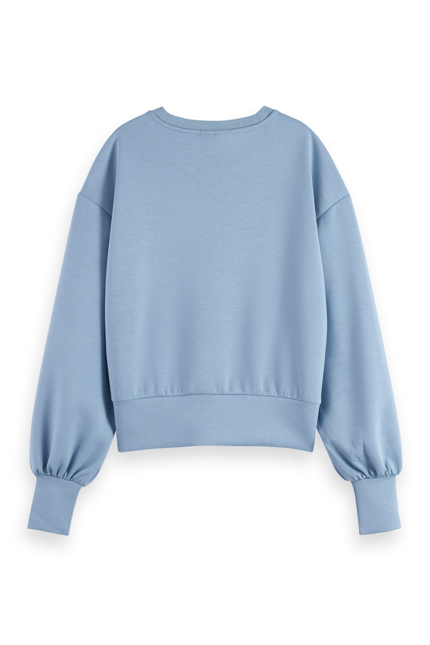 MODAL SWEATSHIRT FADED DENIM 5
