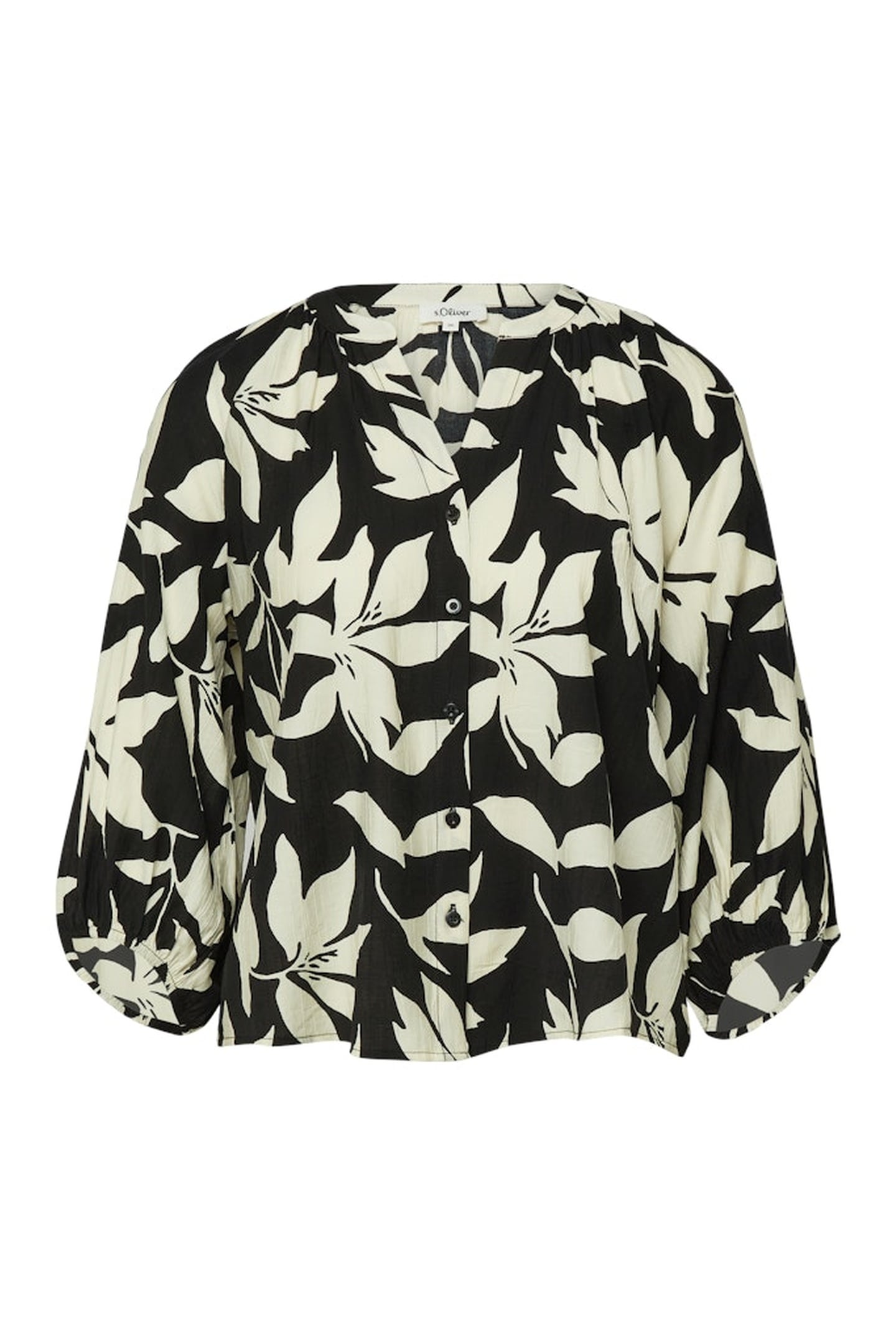 S.OLIVER BLOUSES BLACK 4