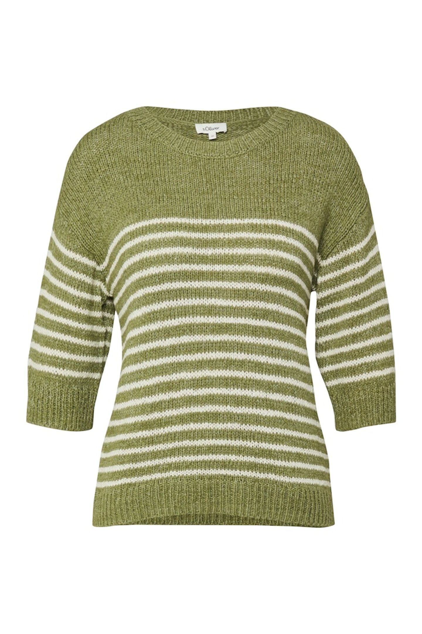 S.OLIVER PULLOVER SHORTSLEEVE DARK GREEN 4