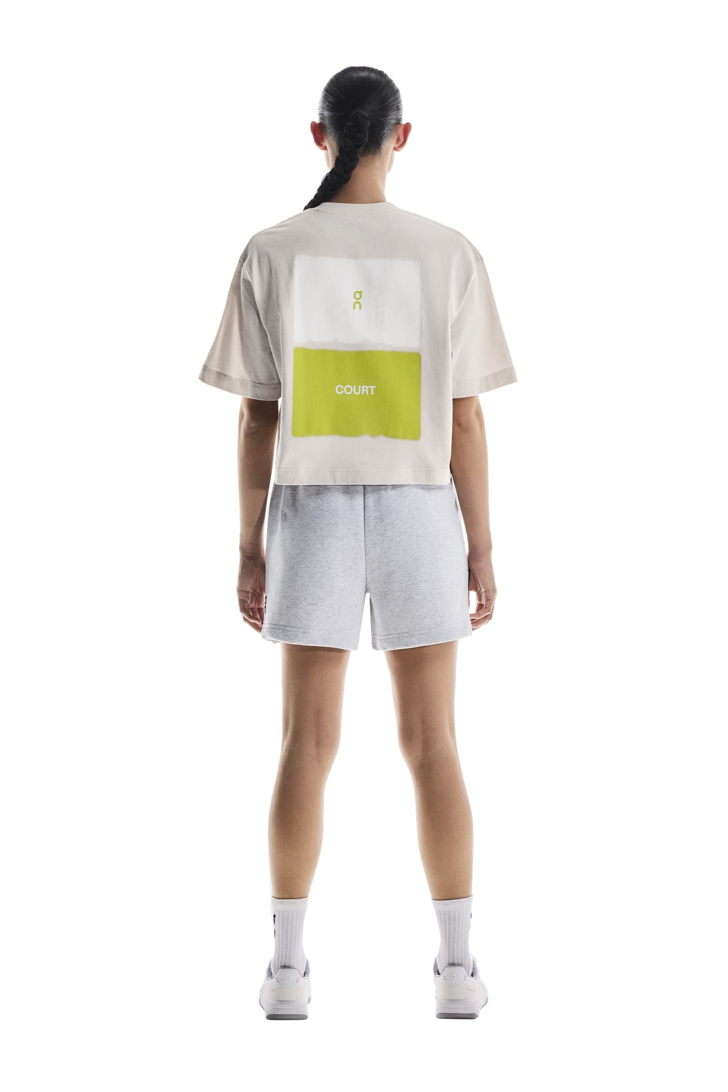 CLUB BOXY-T GRAPHIC 1 W SILVER SILVER 3