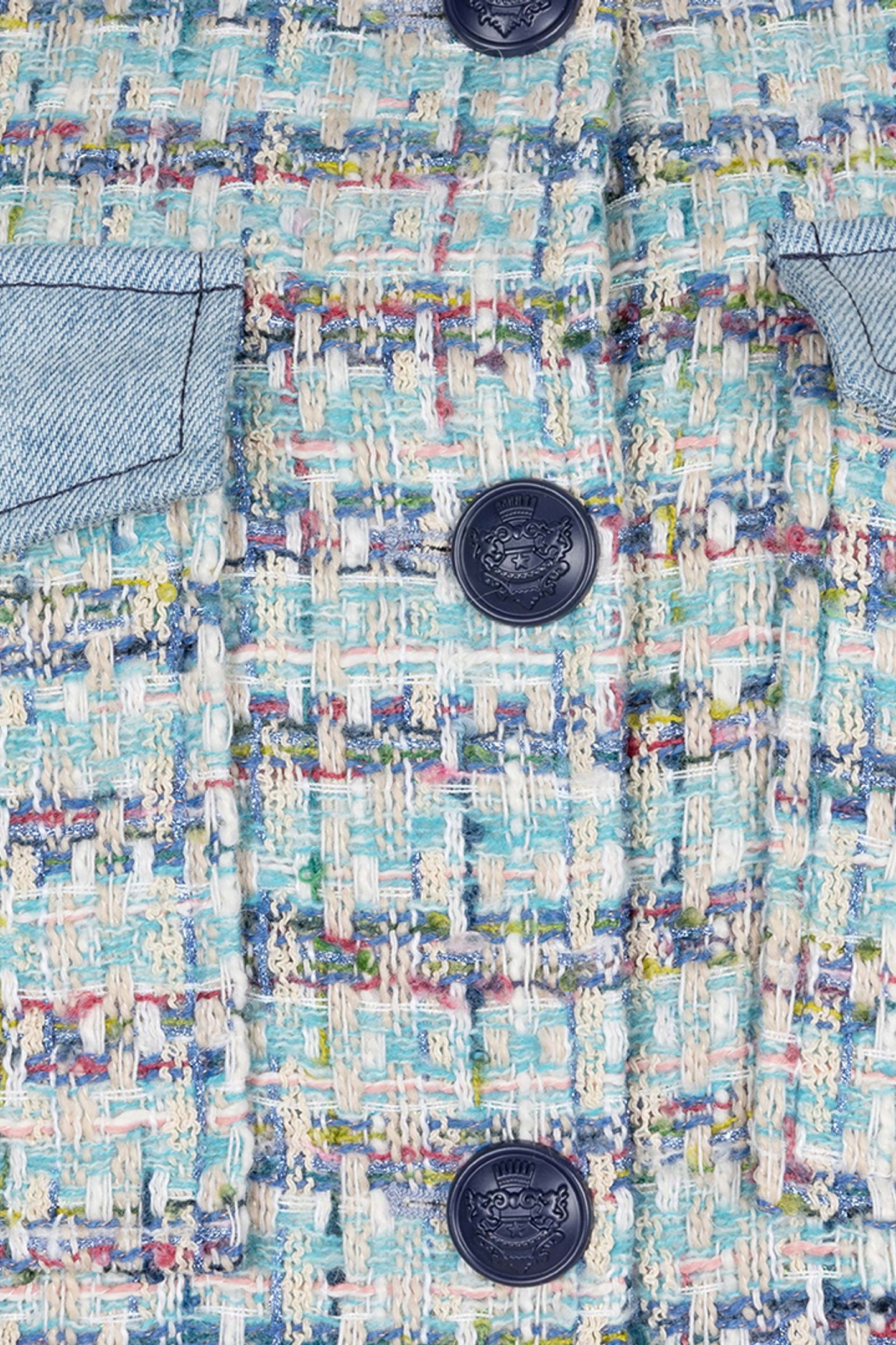 JACKET TWEED JEANS ACCENT BLUE 9