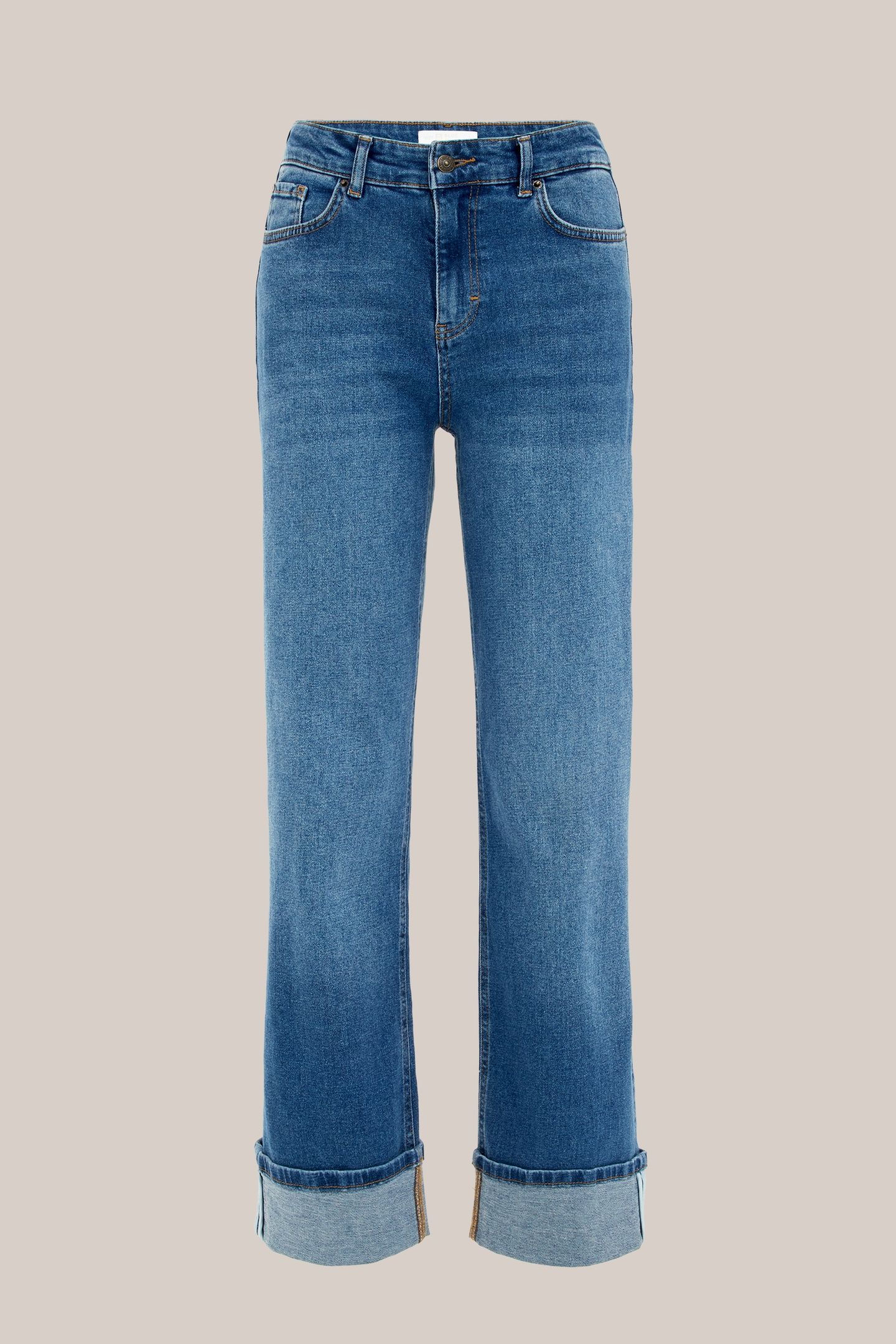 5-POCKET HIGH RISE DARK BLUE 4