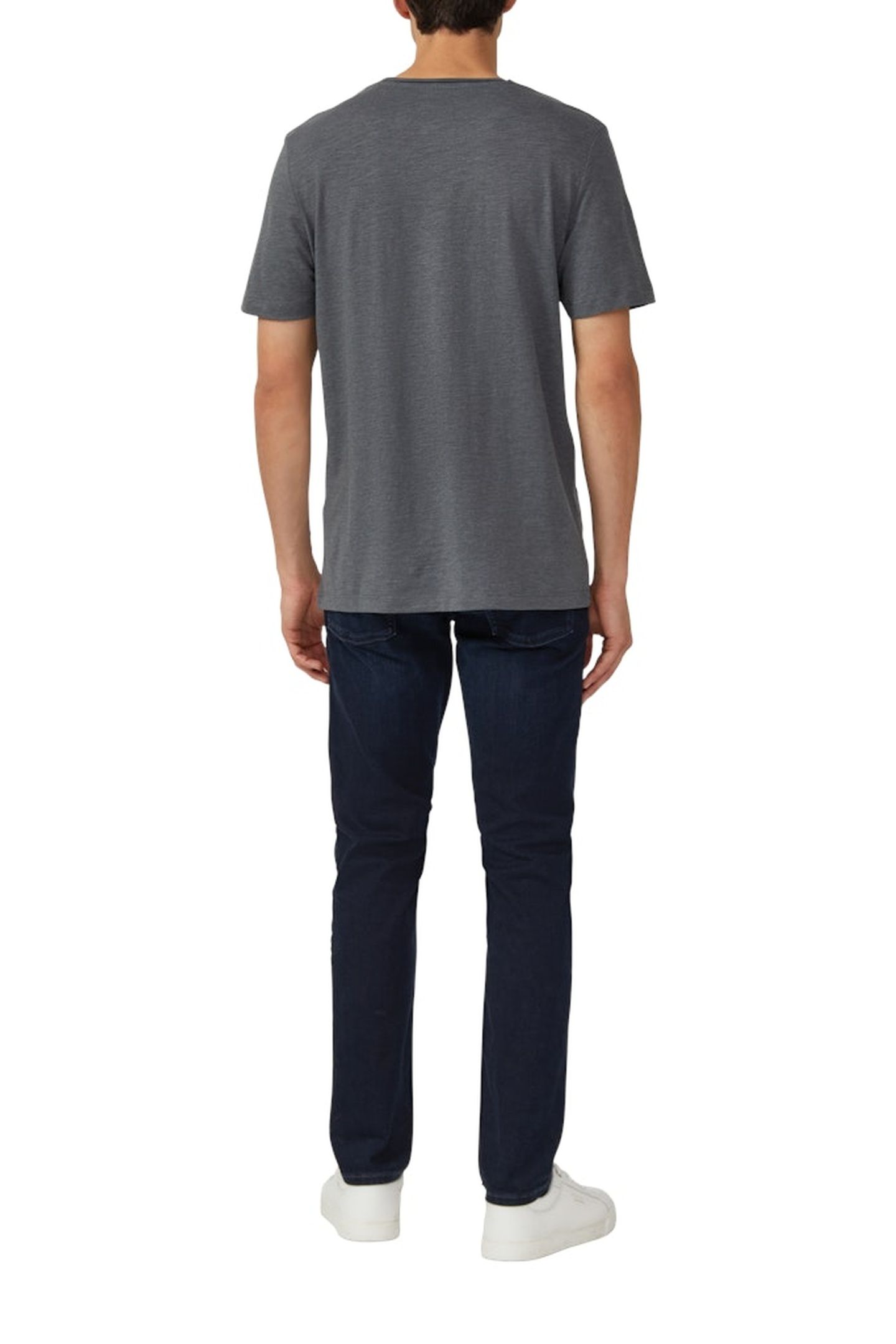 S.OLIVER T-SHIRTS GREY/BLACK 3