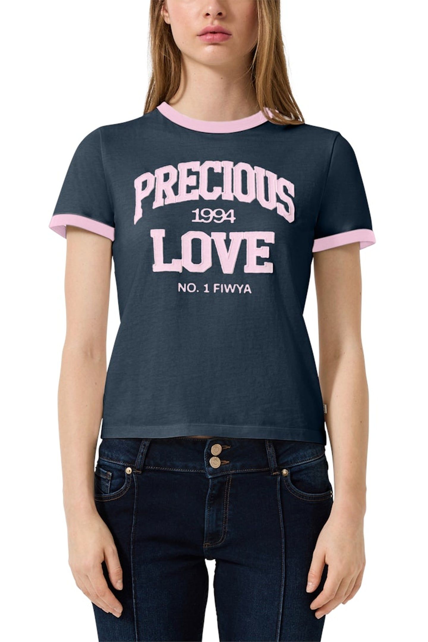 S.OLIVER-QS T-SHIRTS MARINE 1
