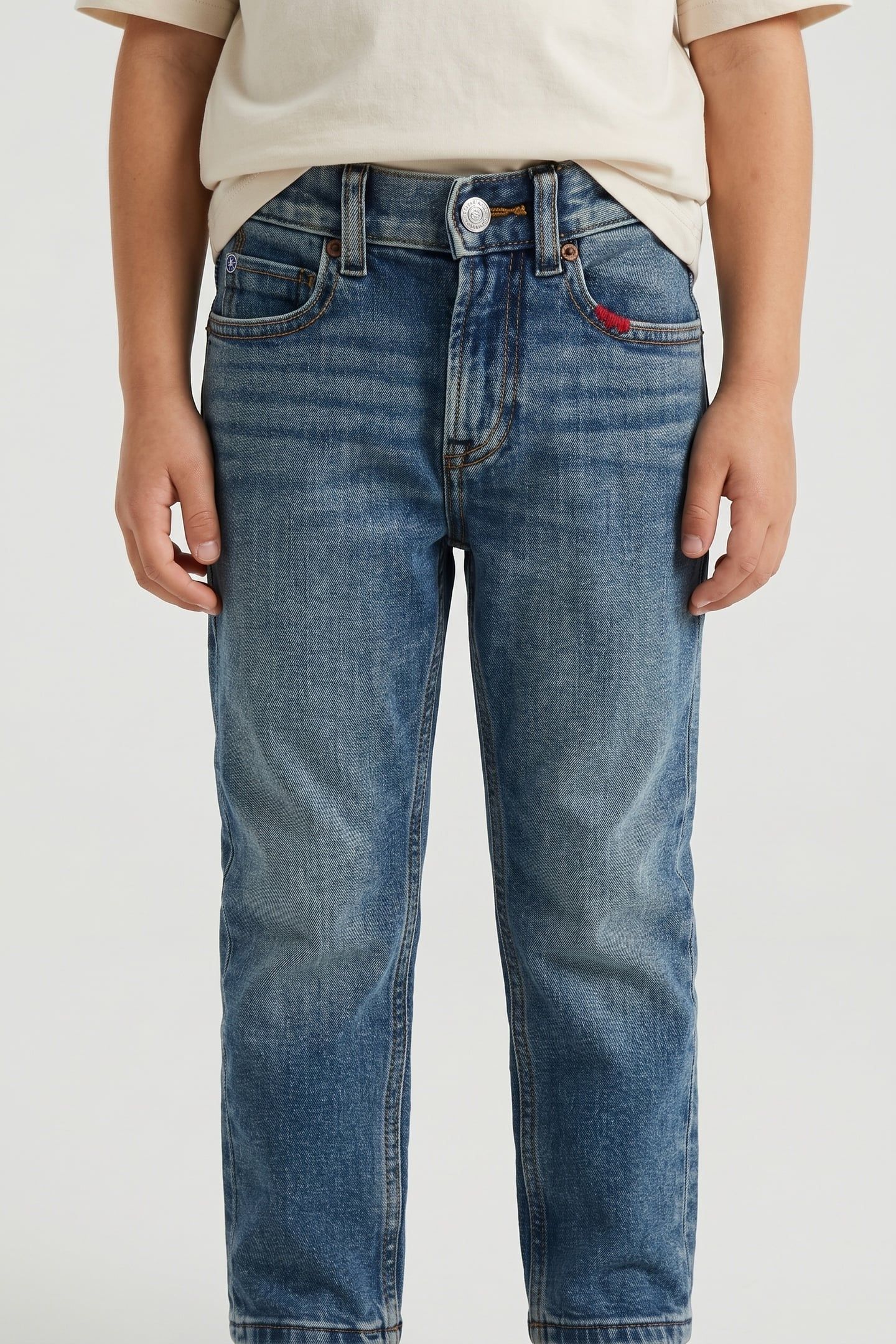 BOY THE PITCH LOOSE JEANS—BLUE RIDGE BLUE RIDGE 1