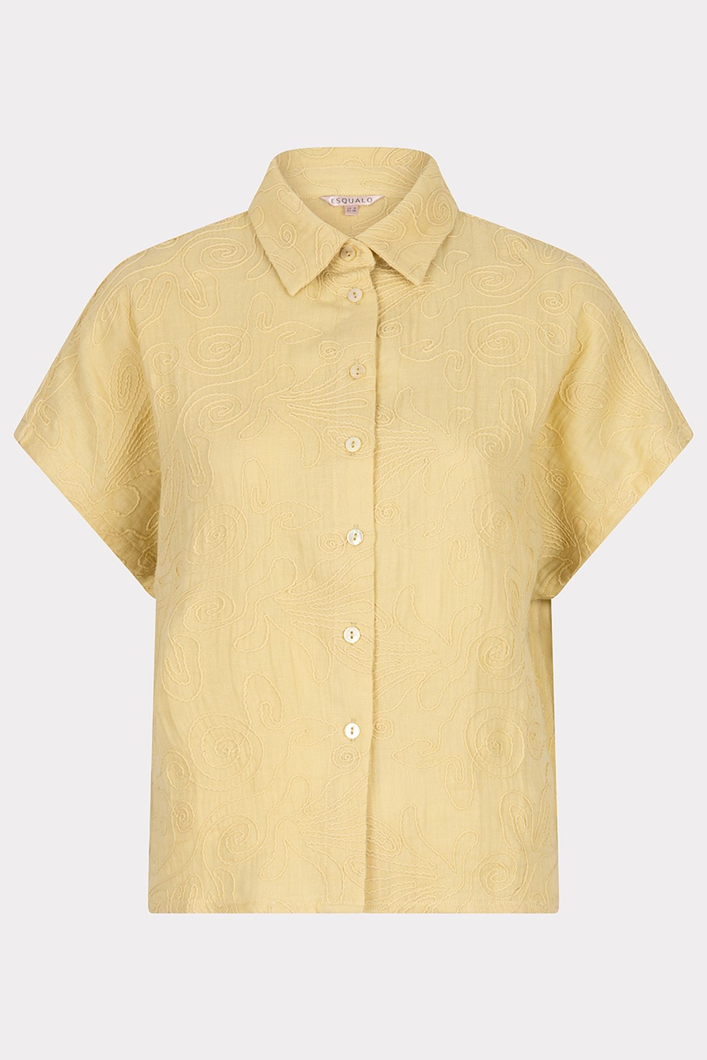 BLOUSE CROPPED 3D EMBROIDERY LEMON PIE 4