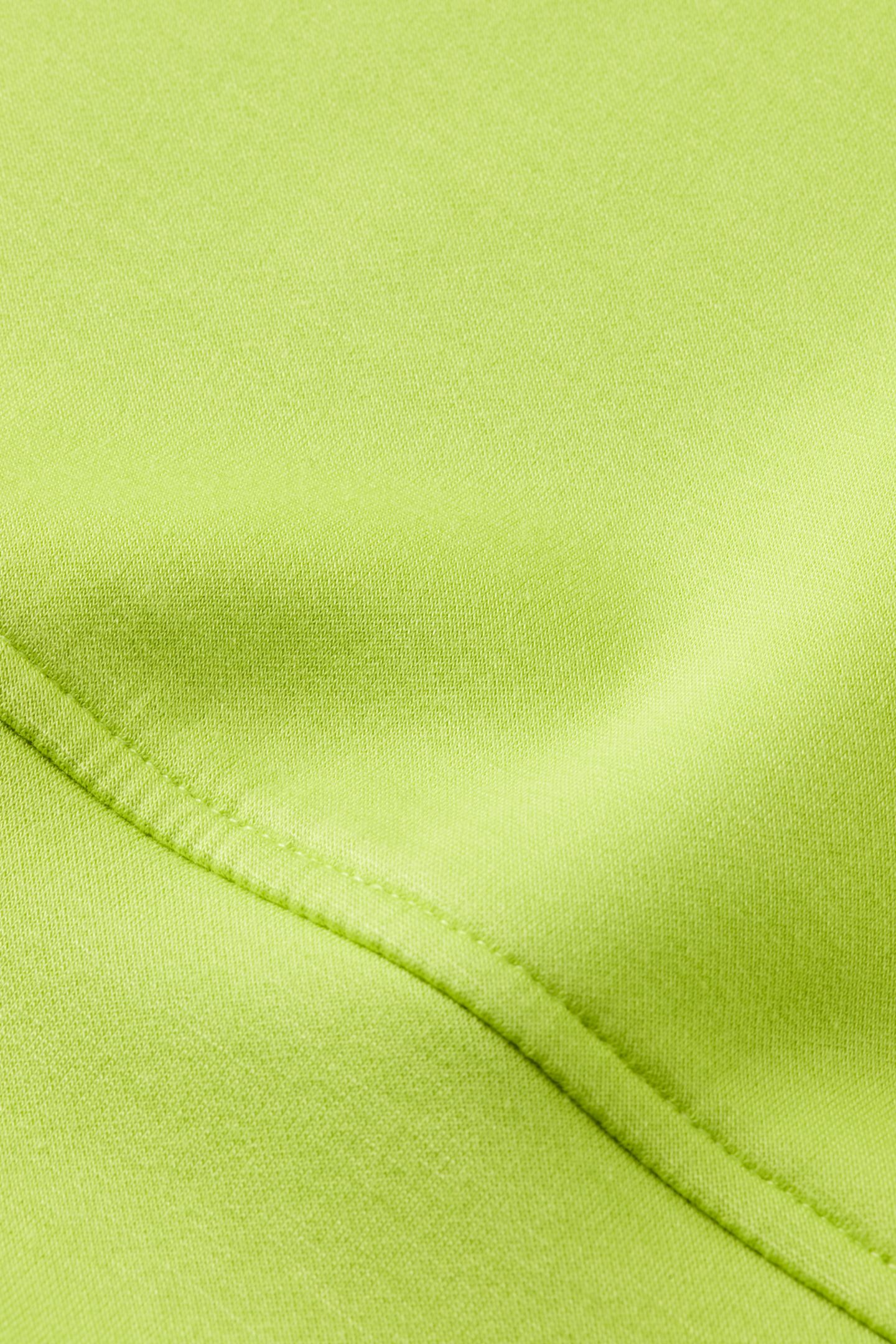 V-NECK SLEEVELESS MODAL SWEATSHIRT GREEN GLOW 6