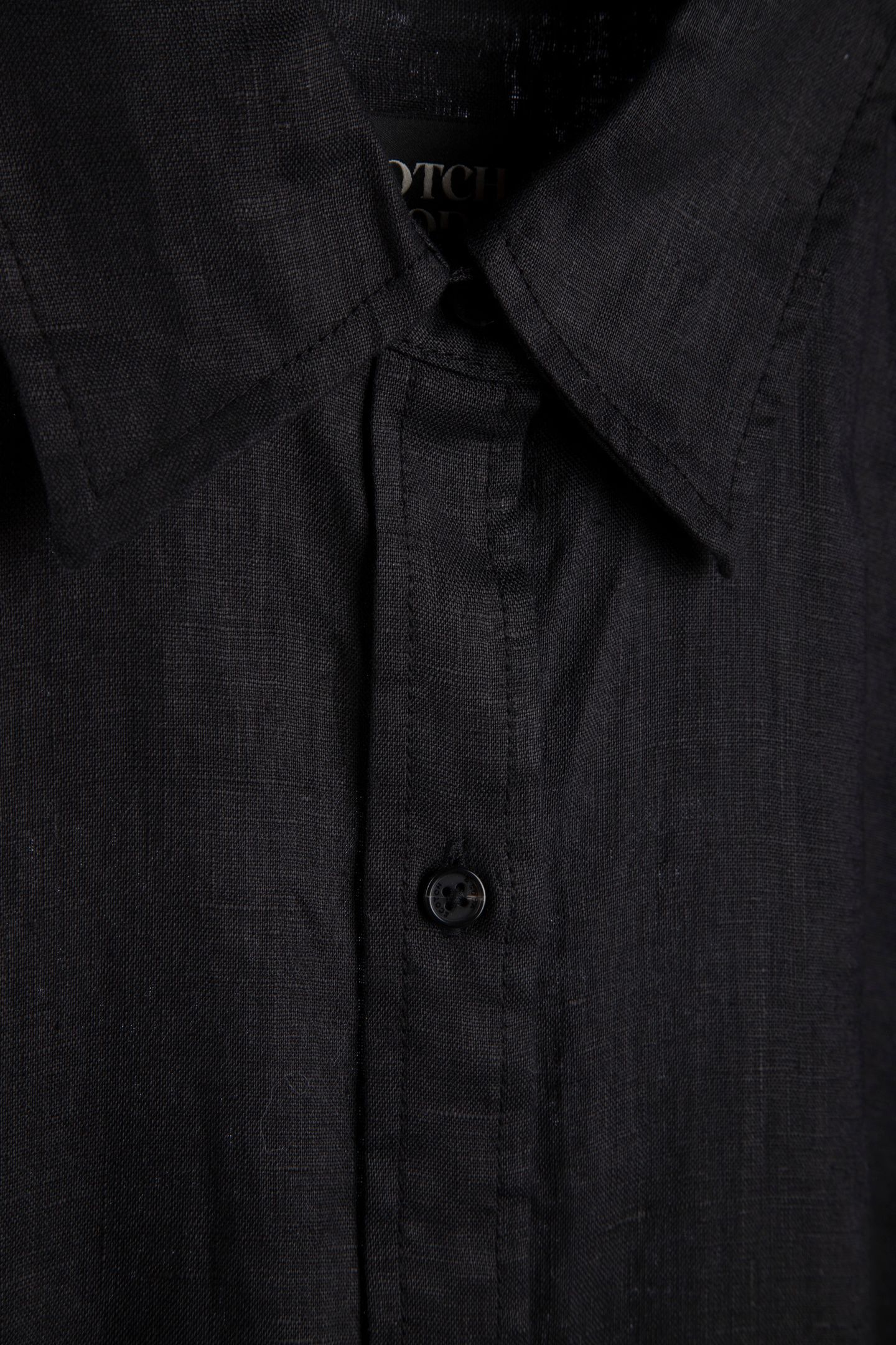 LINEN SHIRT BLACK 4