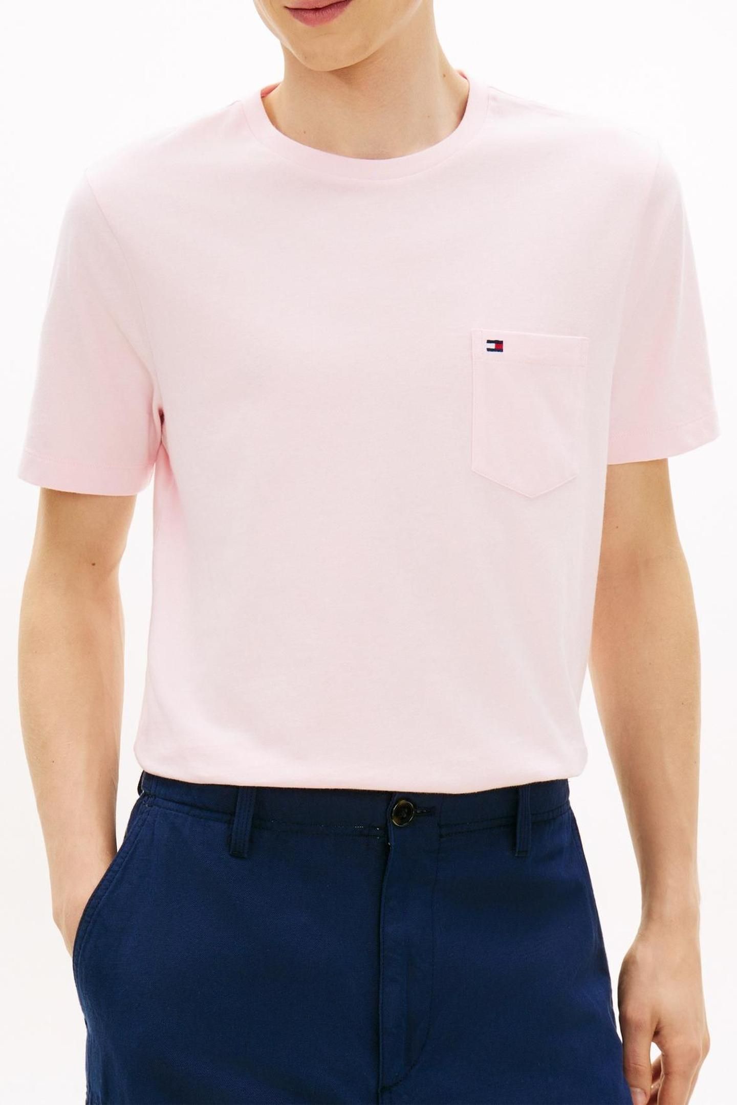 ESSENTIAL SOLID T-SHIRT PINK LILY 1