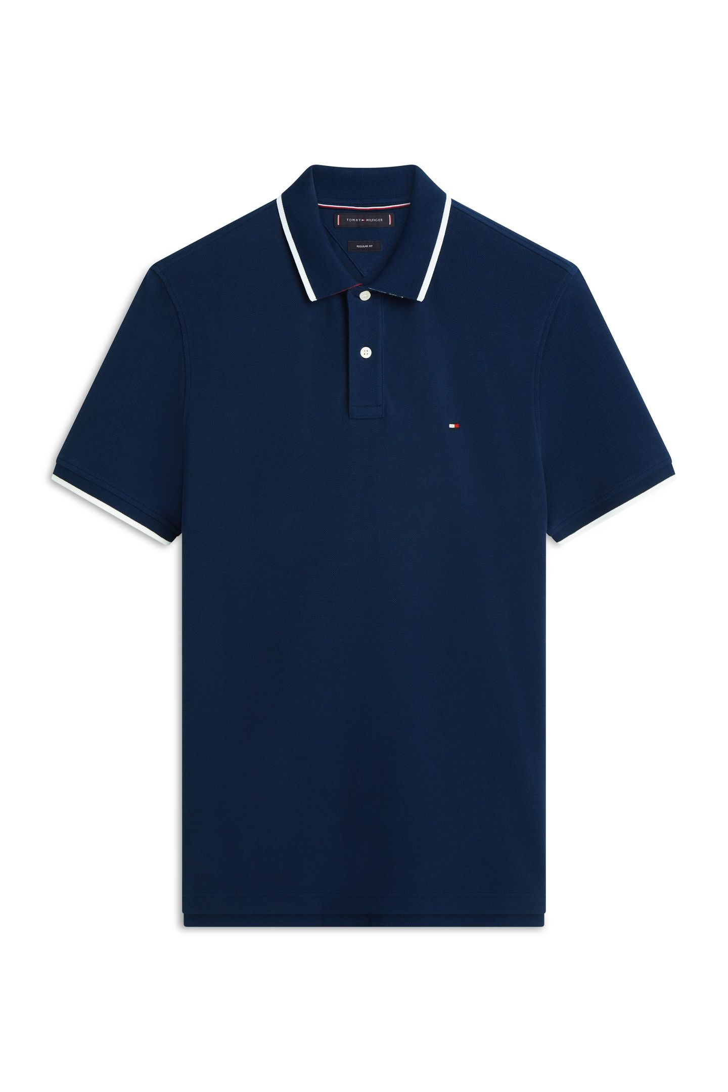 PIQUE UNDERCOLLAR POLO CARBON NAVY 4