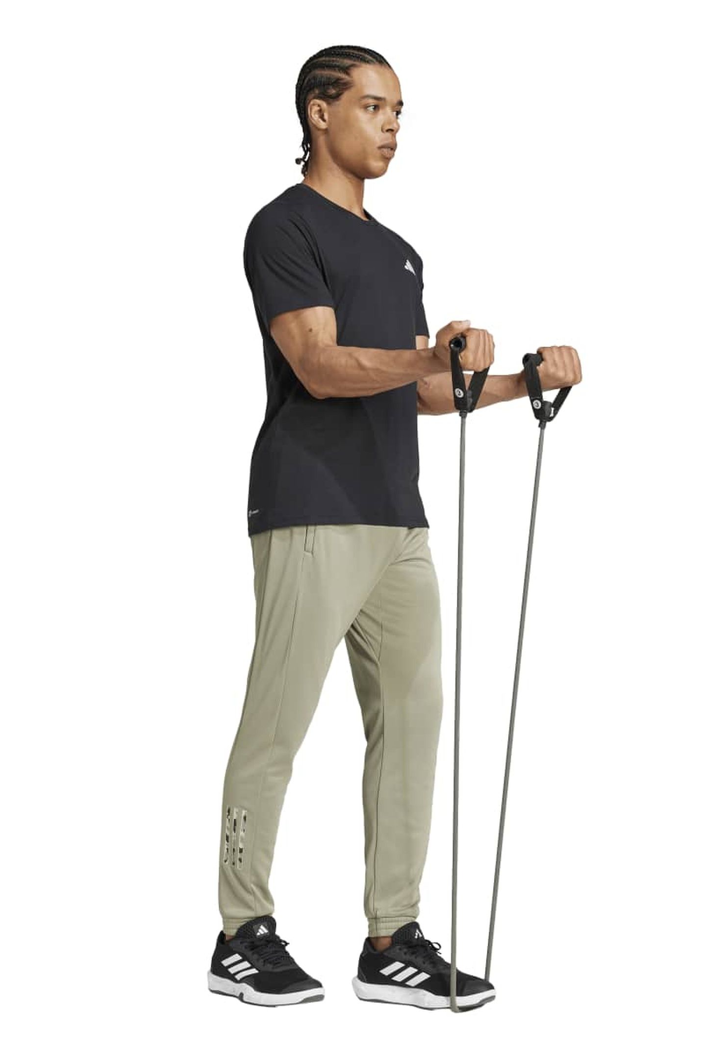 UNISEX PERFORMANCE TRAIN ESSENTIALS CAMO TRAINING PANTS SILV 3
