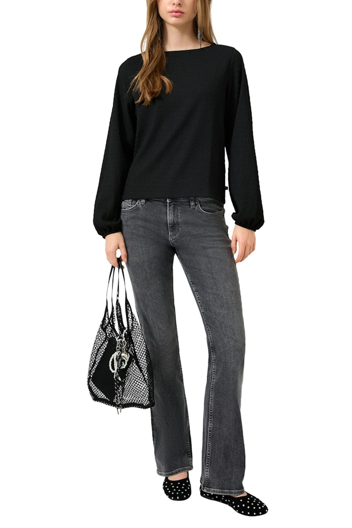 S.OLIVER-QS T-SHIRTS BLACK 4