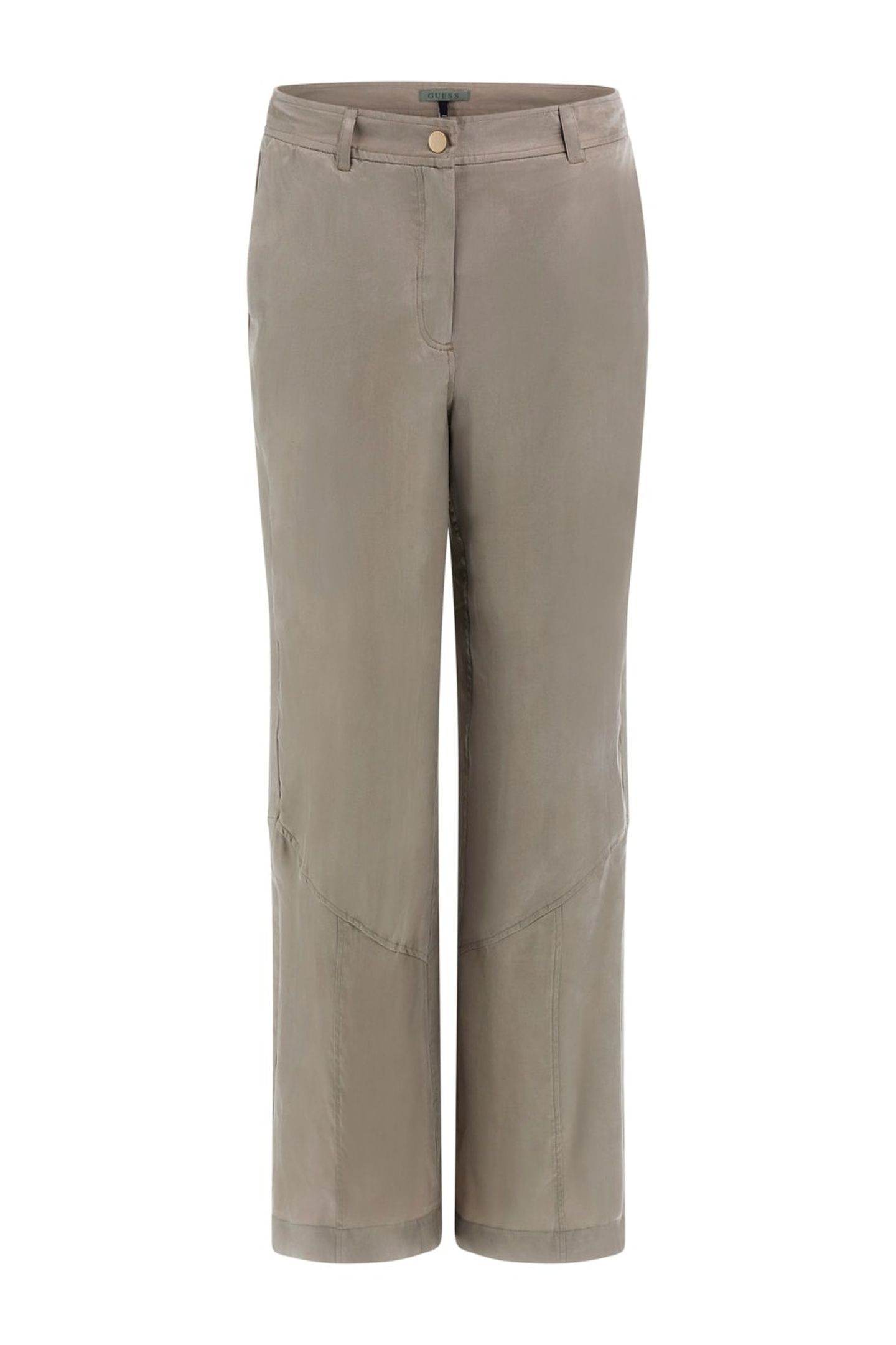 GUESS ECO ENORA STRAIGHT PANT SAGE LEAF 1