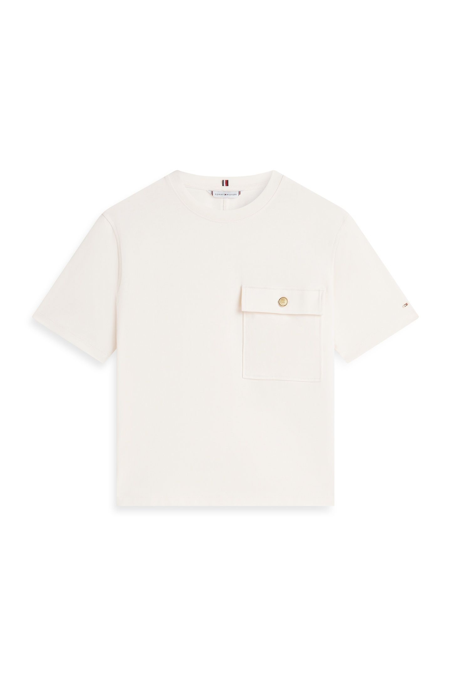 GOLD BUTTON LONG SS CALICO 4