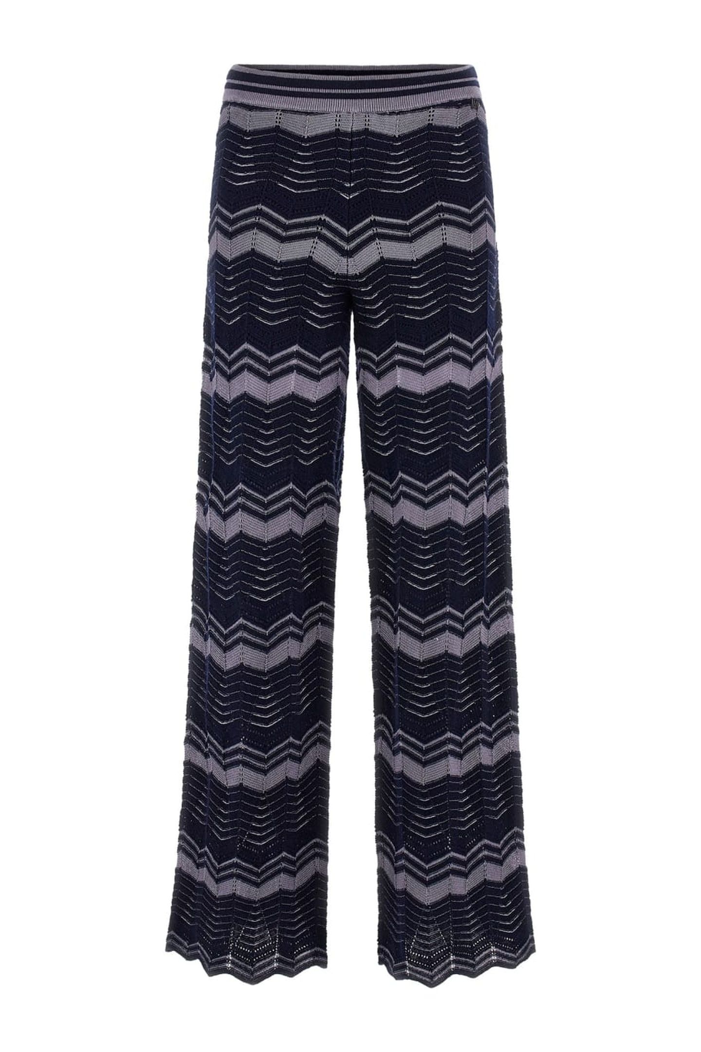 RITA WIDE LEG PANT S NAVY AND SPRING IRIS 1