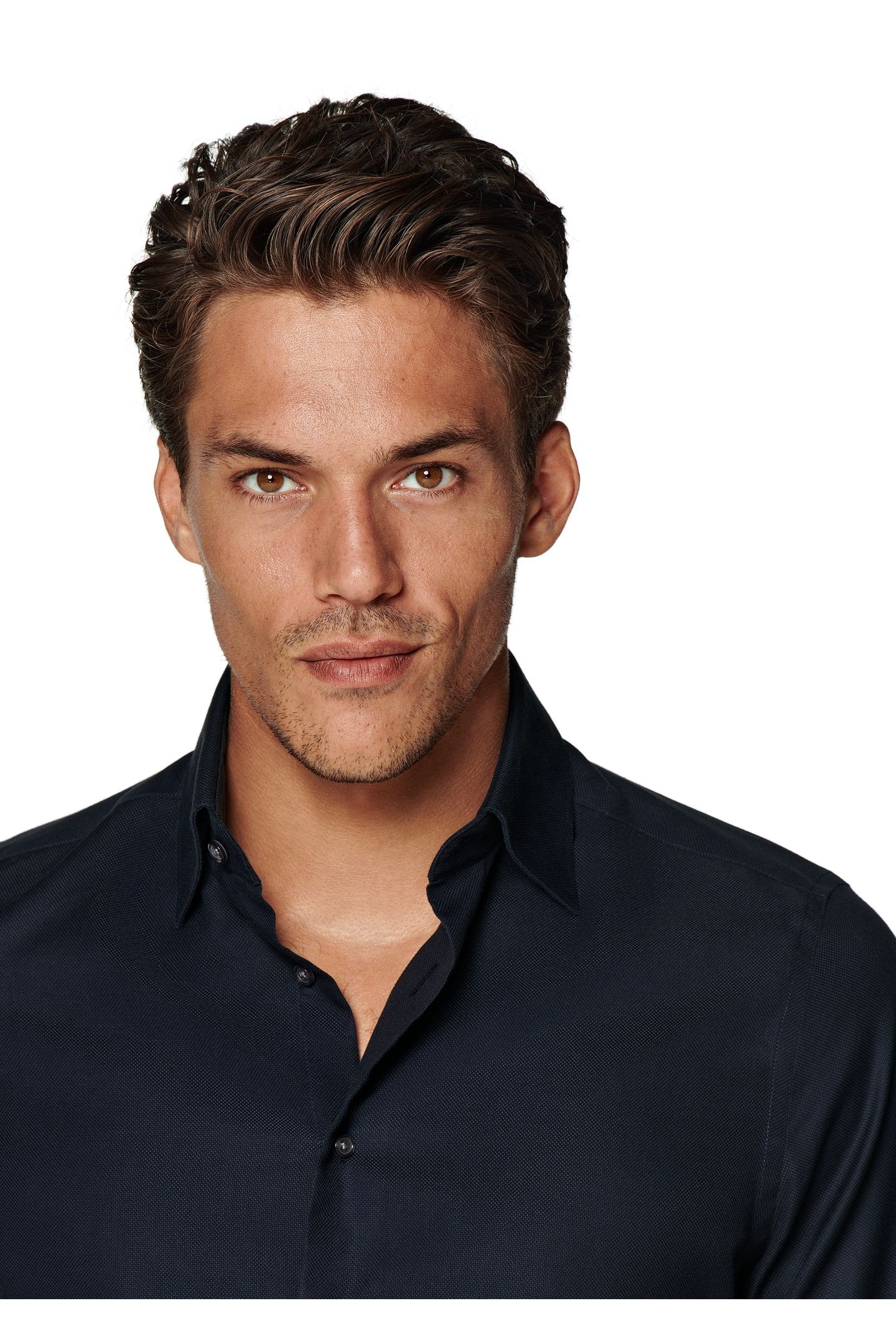 TRAVELLER CLASSIC FORMAL SHIRTS NAVY 8
