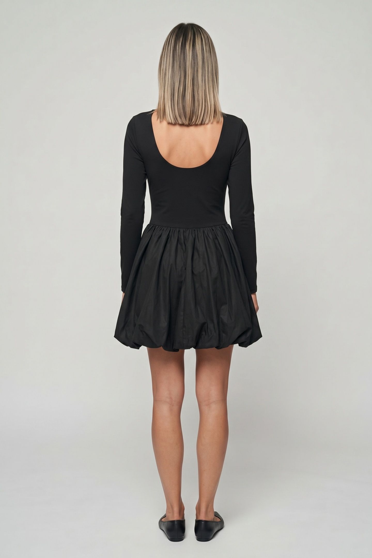 THEA DRESS BLACK 2