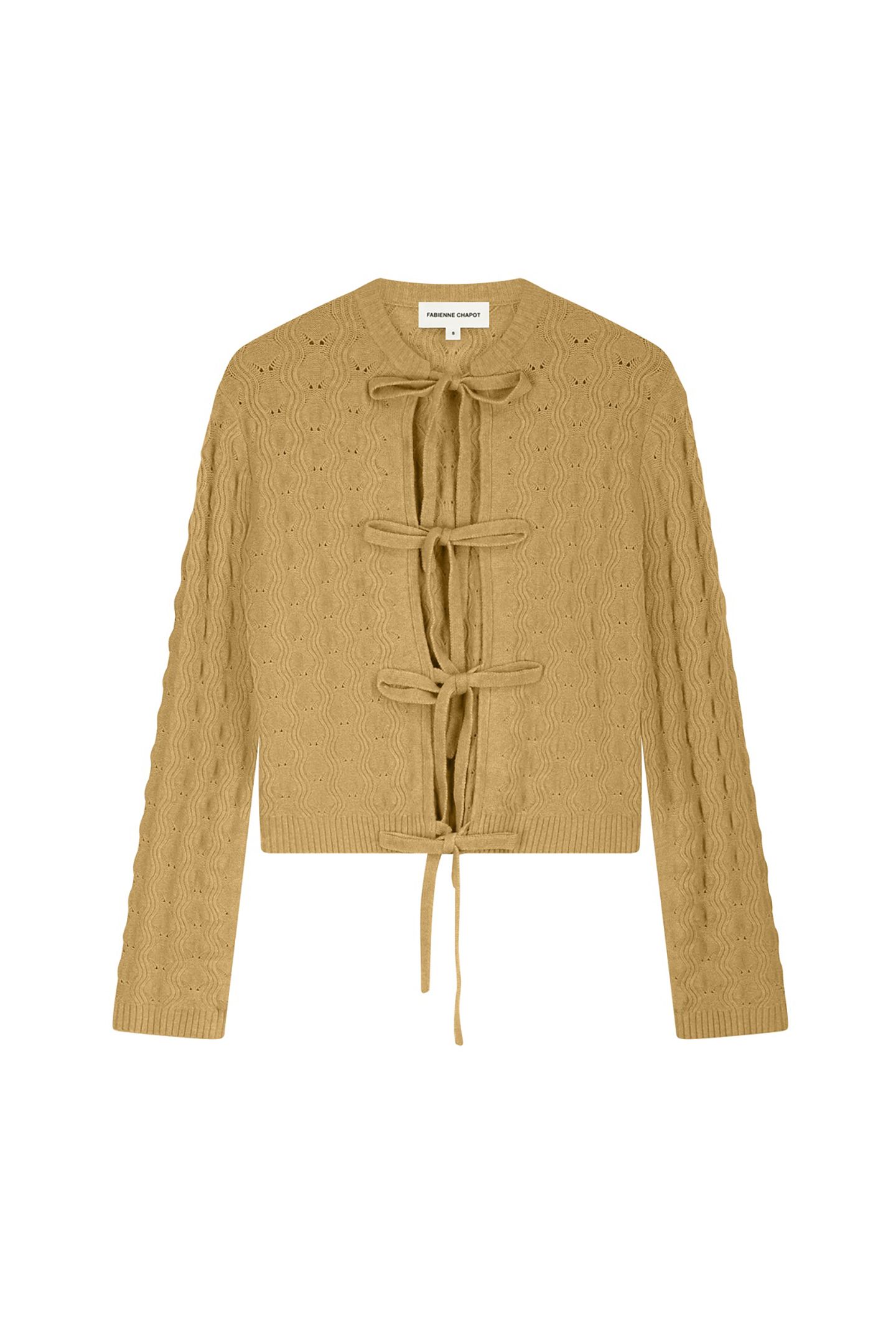 CHELSEA CARDIGAN QUICK SAND MELANGE 4
