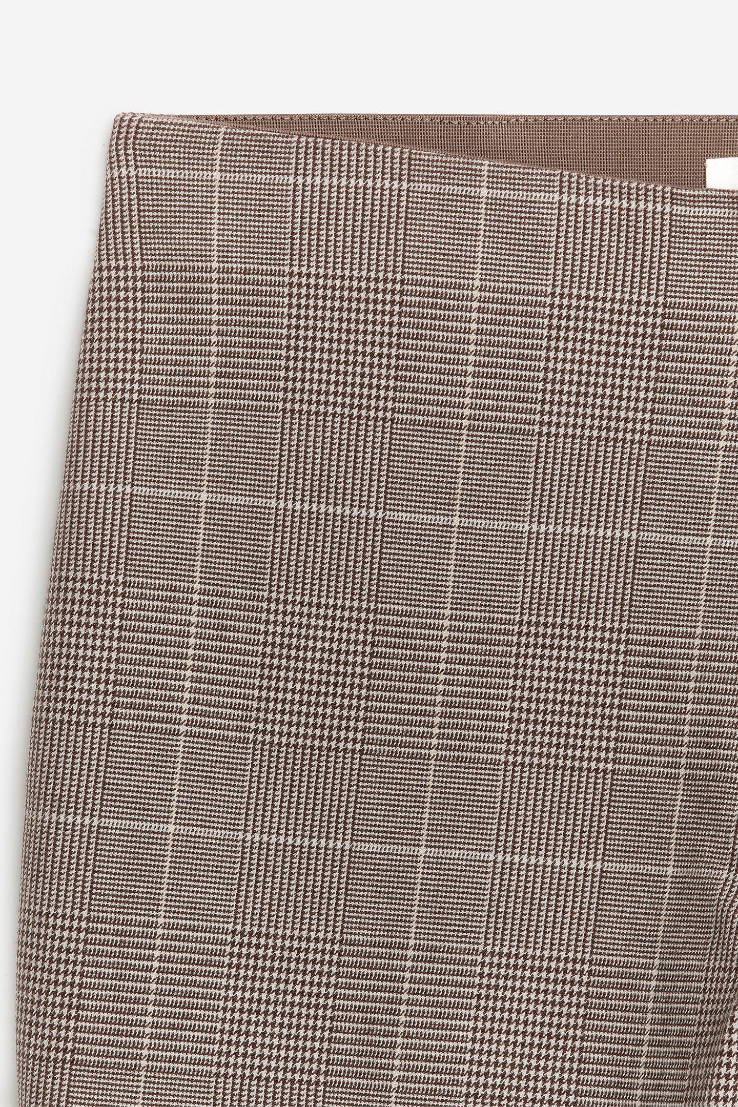 EPOK CHECK TROUSERS BROWN 4