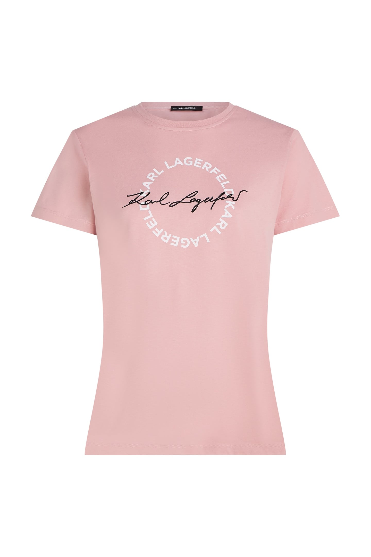 CIRCLE LOGO T-SHIRT PINK NECTAR 1