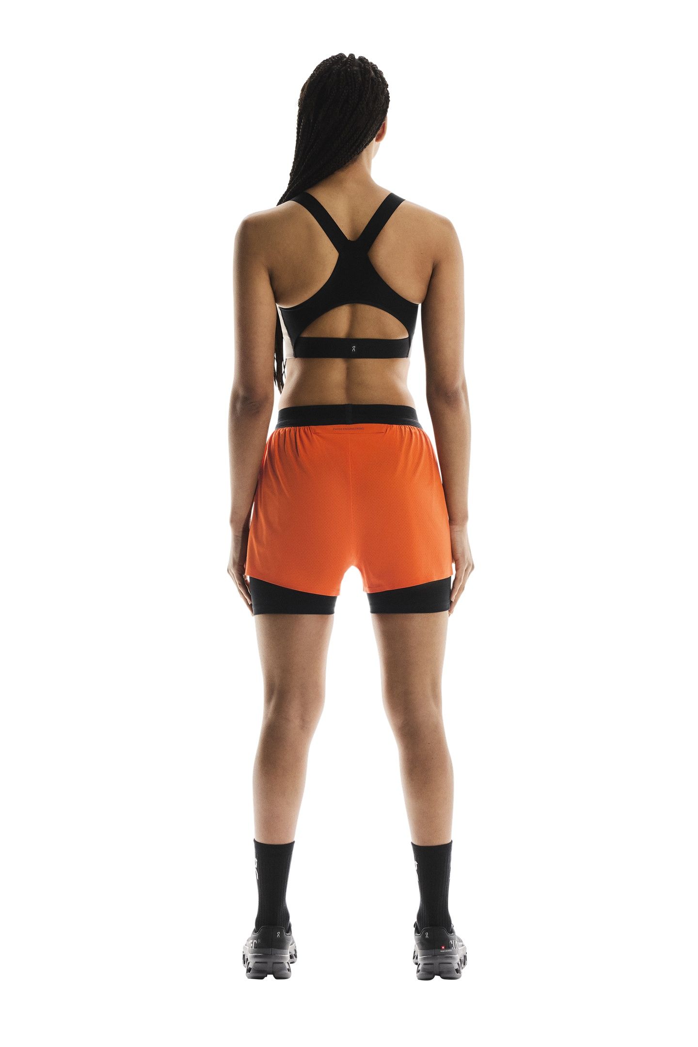 PERFORMANCE BRA AOP 1 W CINDER | BLACK CINDER | BLACK 4