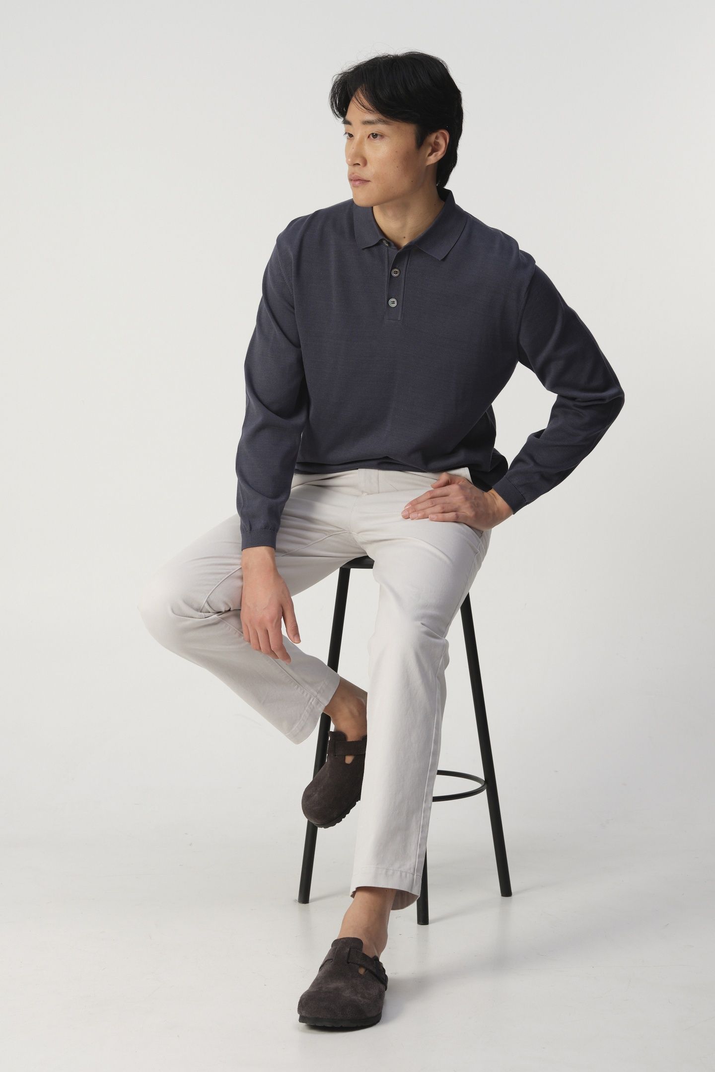 '- BENTON PANTS GREY 3