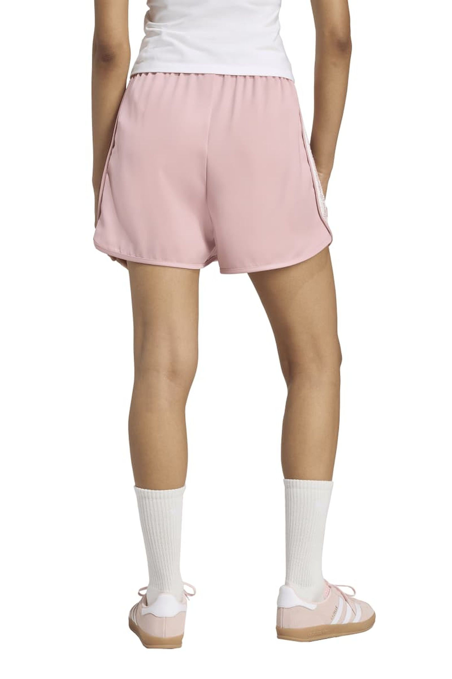 ORIGINALS ADIDAS ORIGINALS SATIN SHORTS RUFFLE 3S WONDER MAU 2