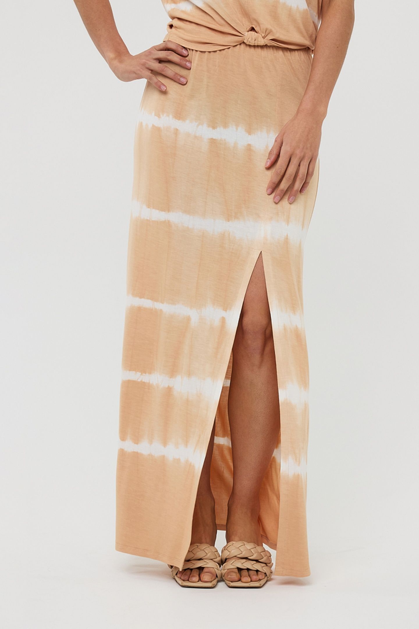 SKIRT TIE DYE SAND 1