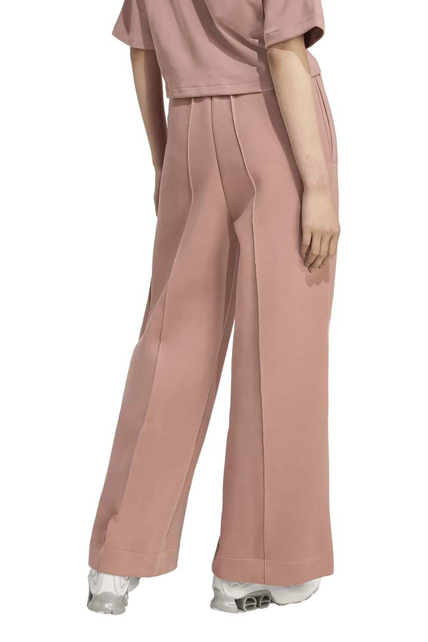 ORIGINALS OFF PLACED 3 STRIPES WIDE PANTS WARM CLAY 2
