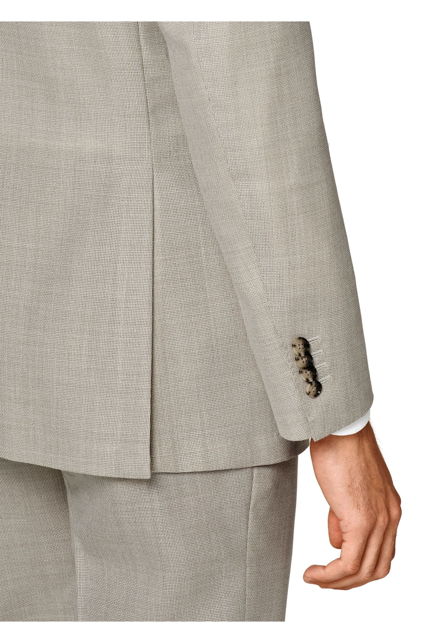 SUIT HAVANA SAND PURE WOOL NESTED SUITS SAND 10