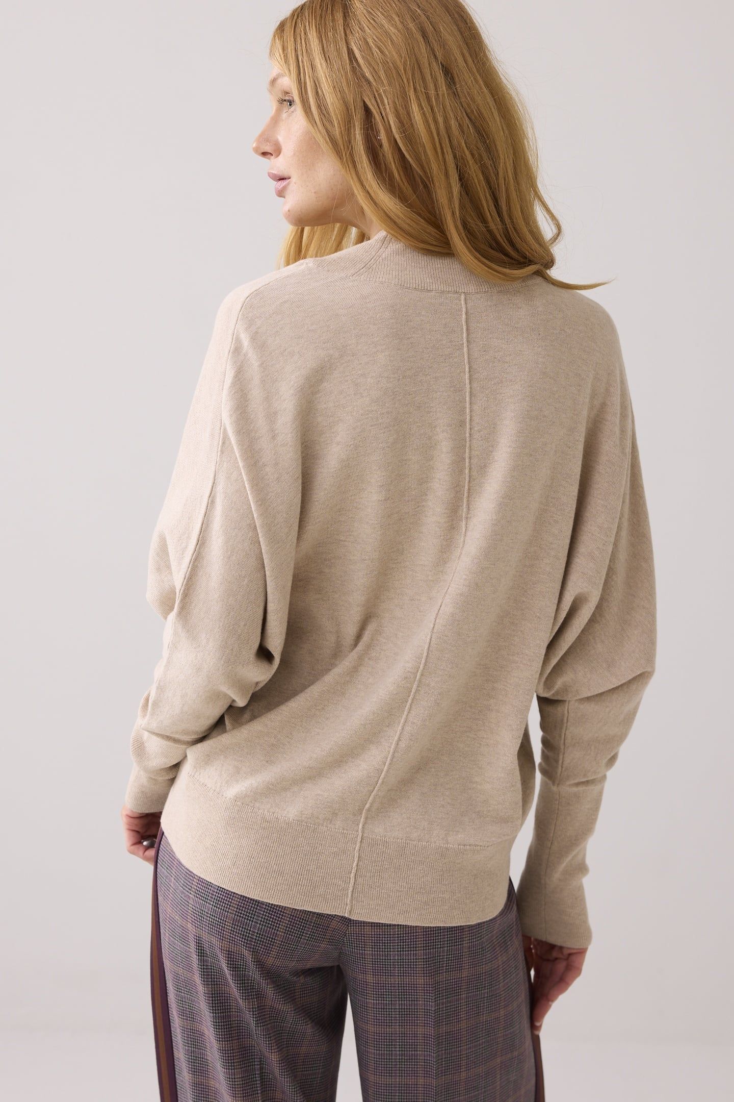 SWEATER COTTON MERINO WOOL KNIT ALPACA 3