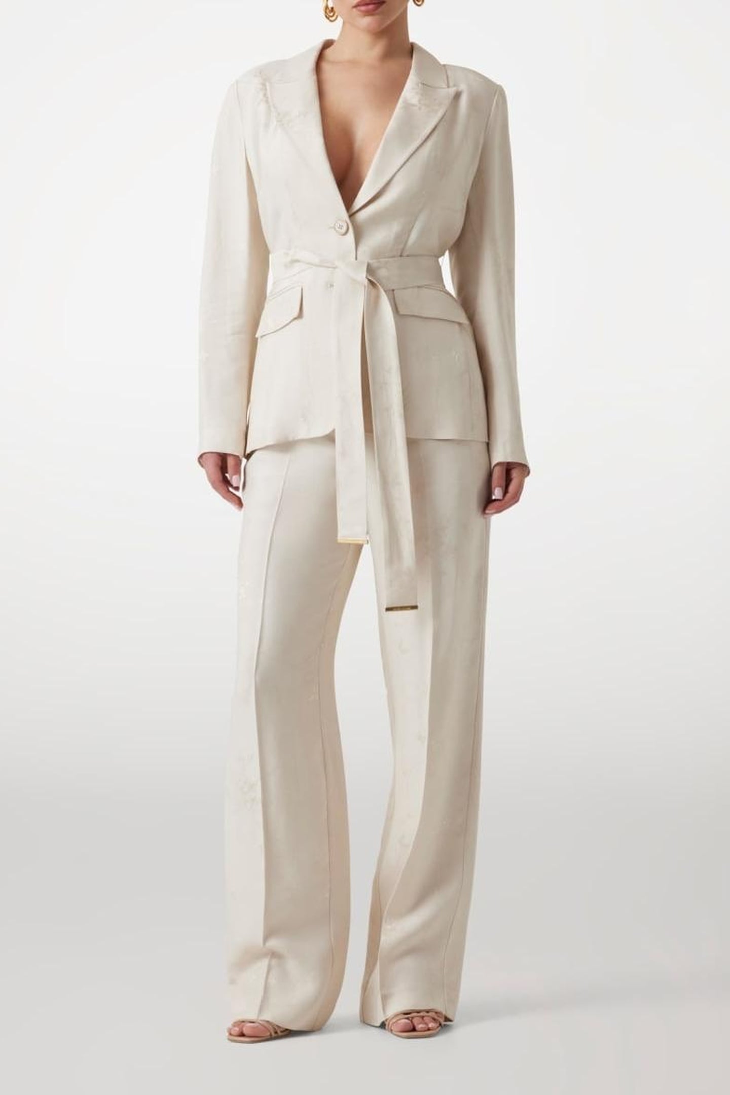 WHITNEY BELTED SUIT DREAMY MOON MULTI 1