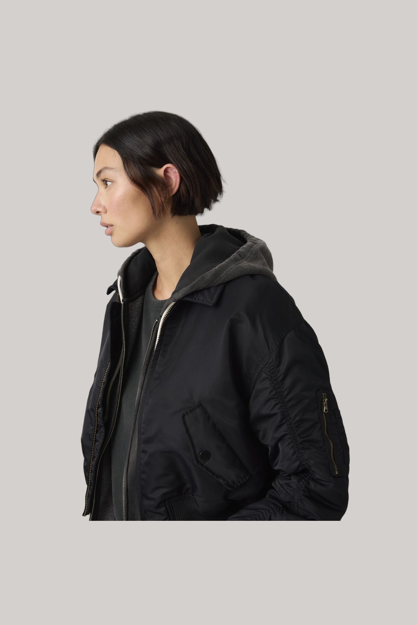 BOWIE CROPPED BOMBER JACKET 2