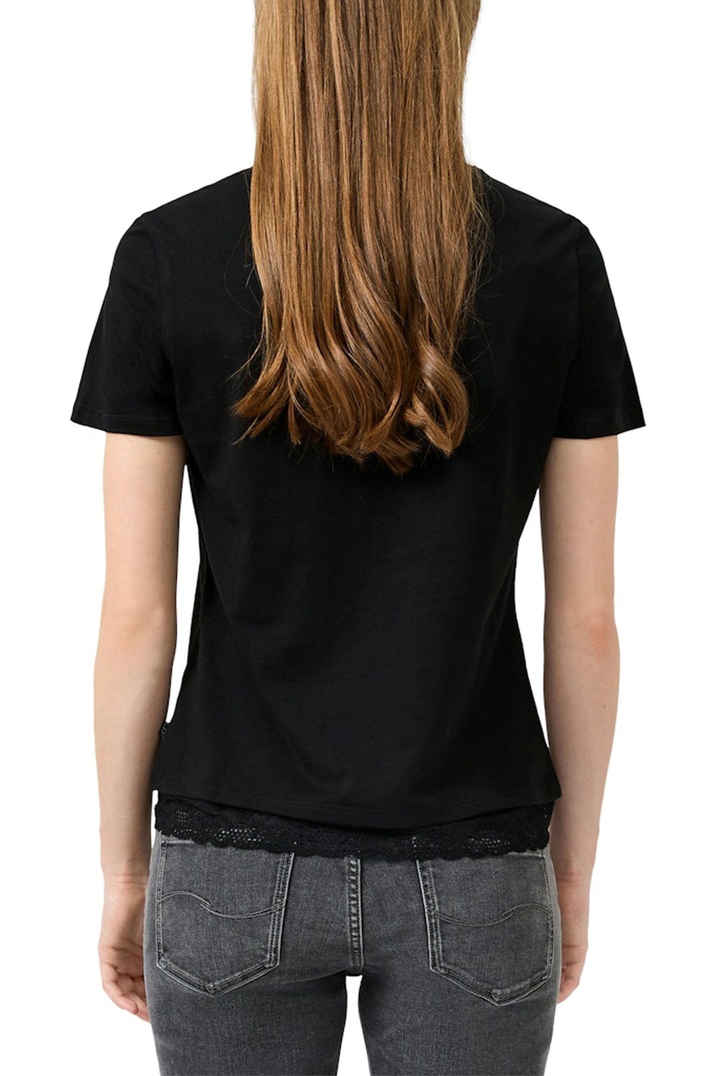 S.OLIVER-QS T-SHIRTS BLACK 6
