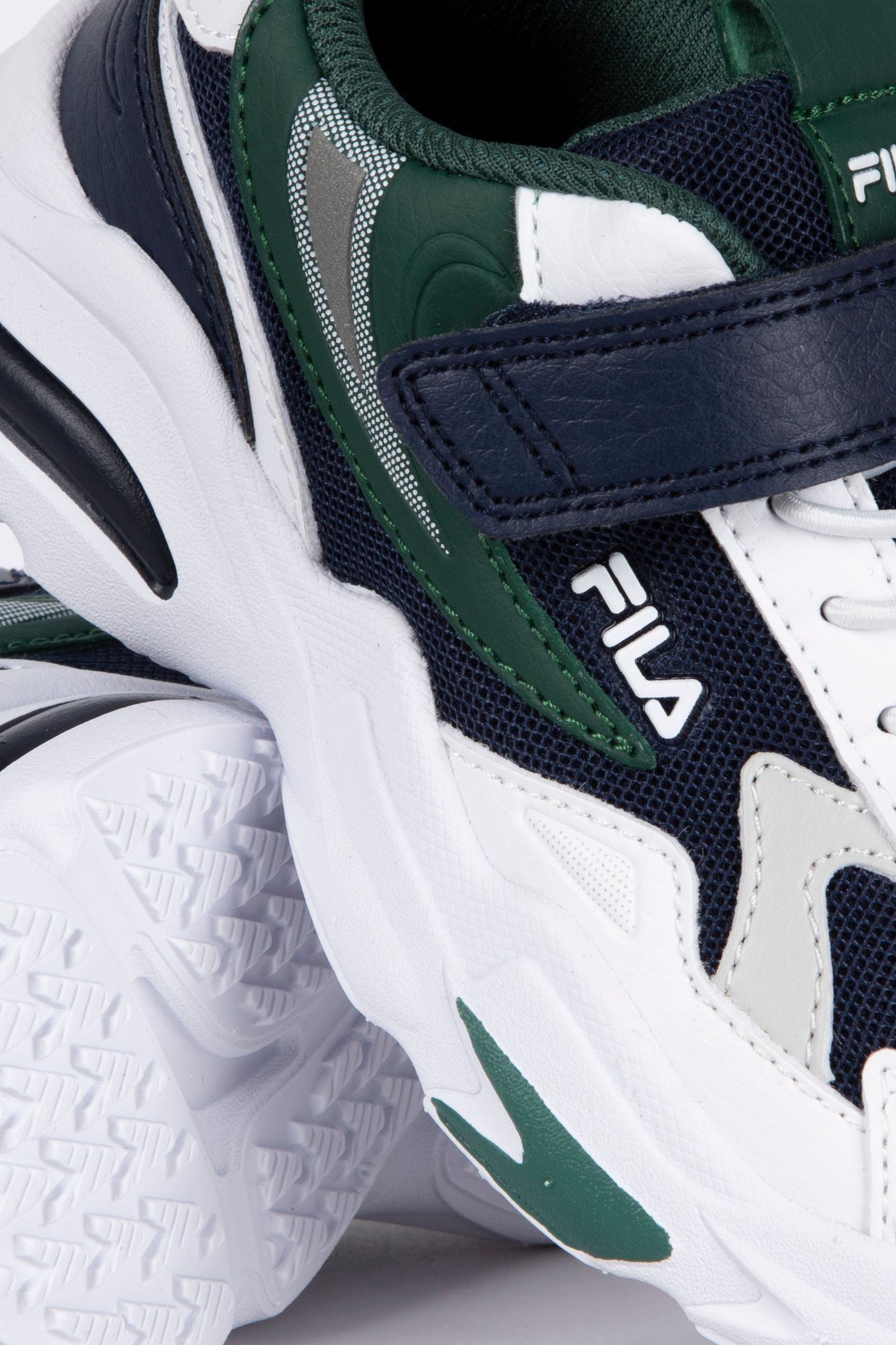 MADRUN VELCRO KIDS FILA NAVY-POSY GREEN 4
