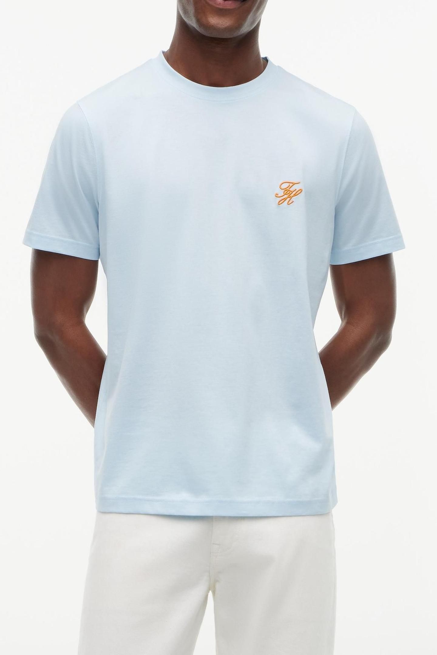 SCRIPT MONOGRAM T-SHIRT KEEPSAKE BLUE 2