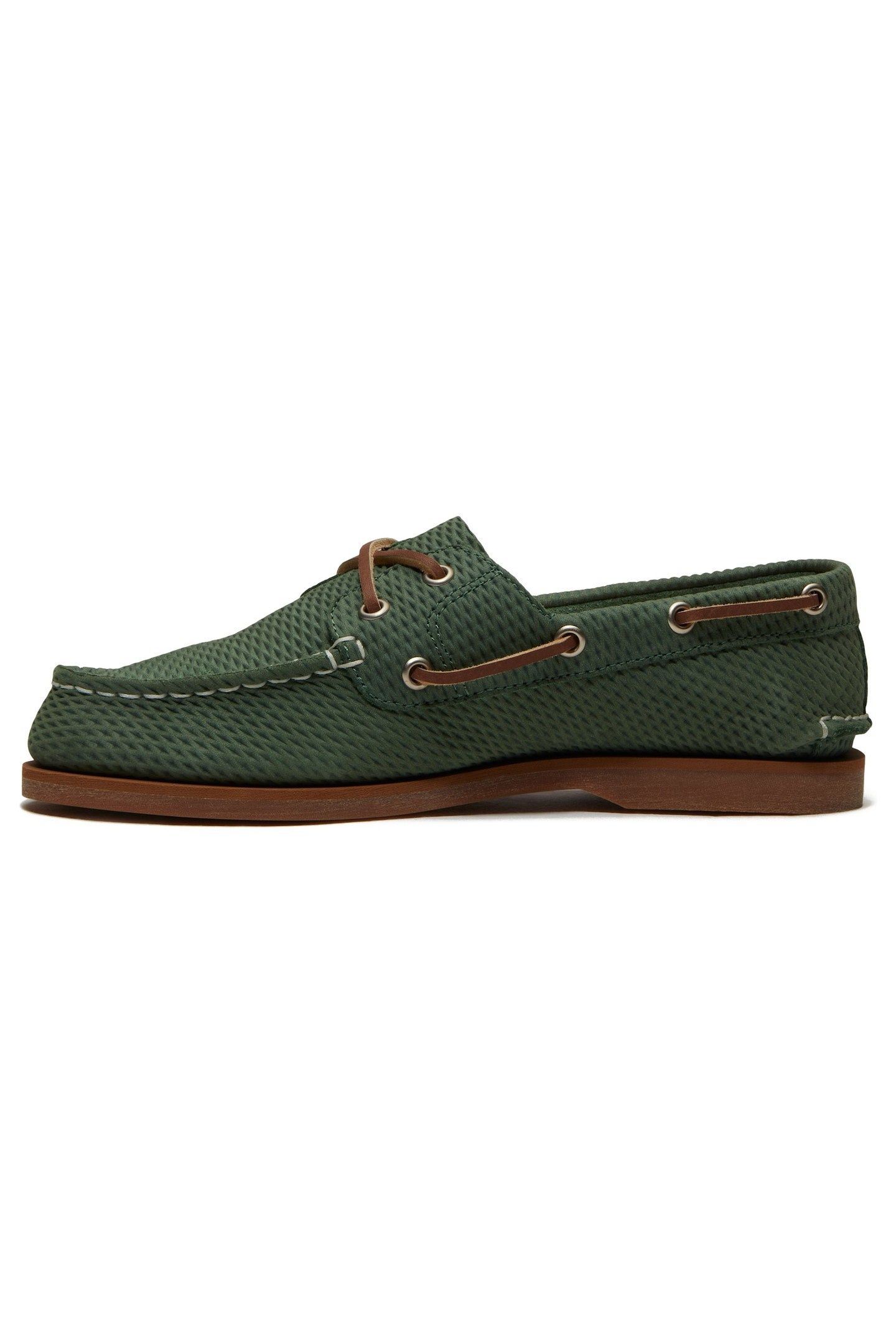 BOAT SHOE MEDIUM GREEN 4