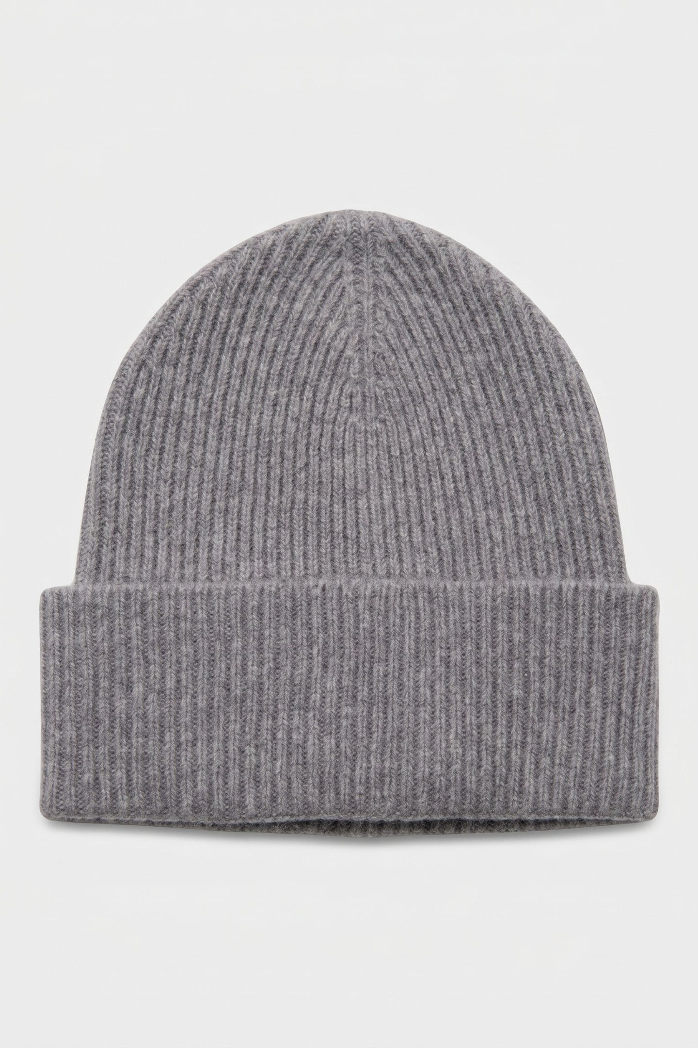 ASPEN MERINO-CASHMERE BEANIE LIGHT GREY 3