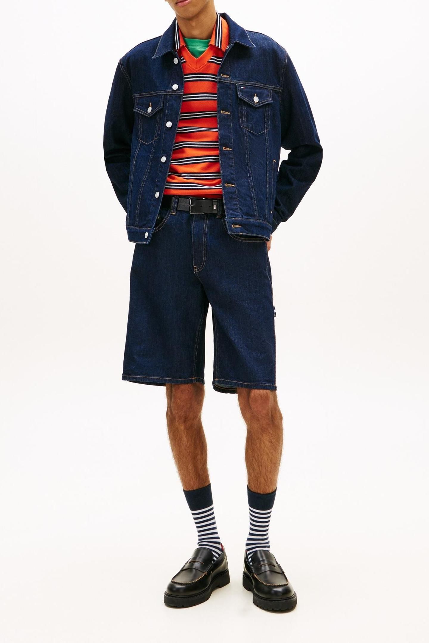 JAIMIE RELAXED SHORTS DENIM DARK 2