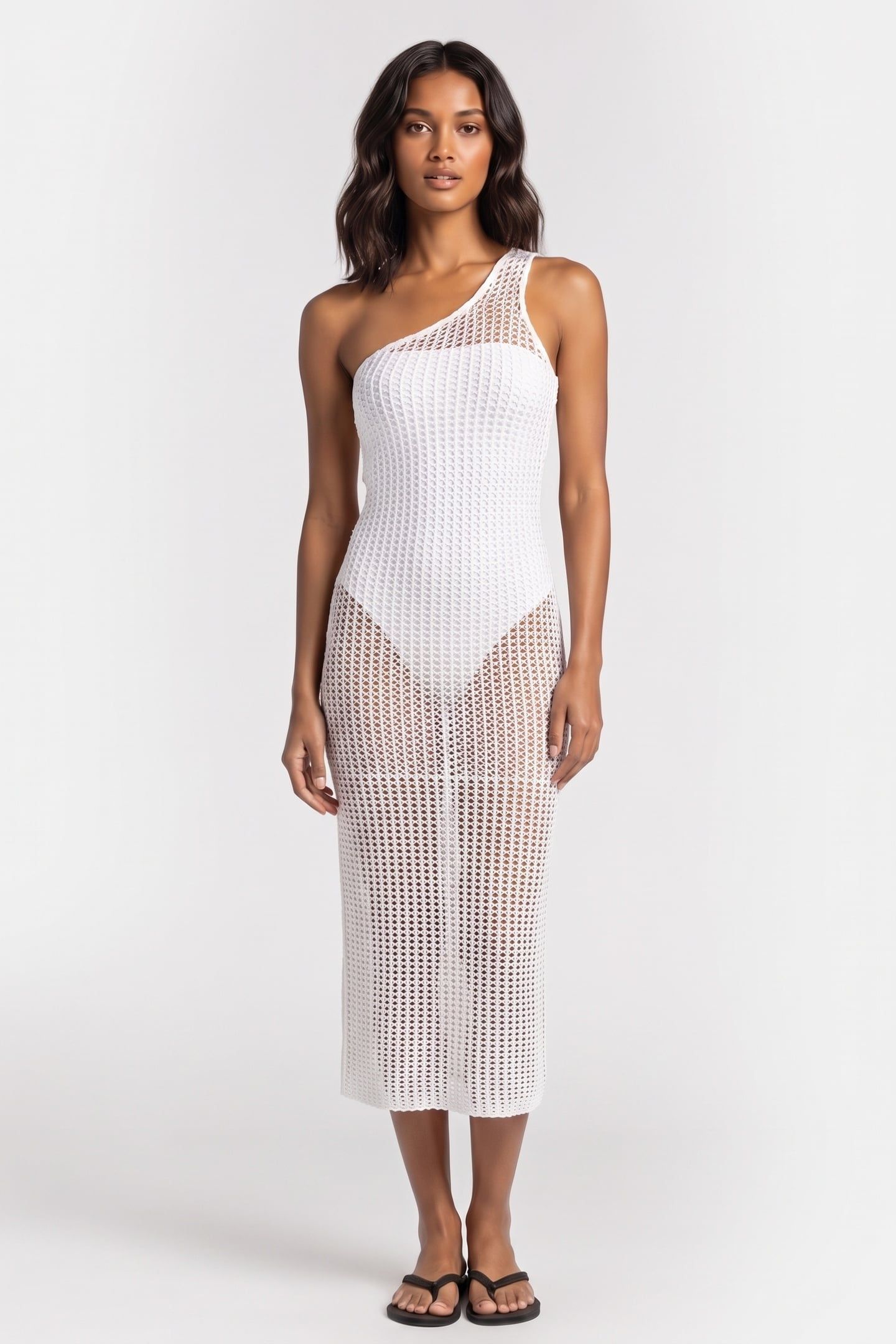 WIDDY DRESS ECRU 1
