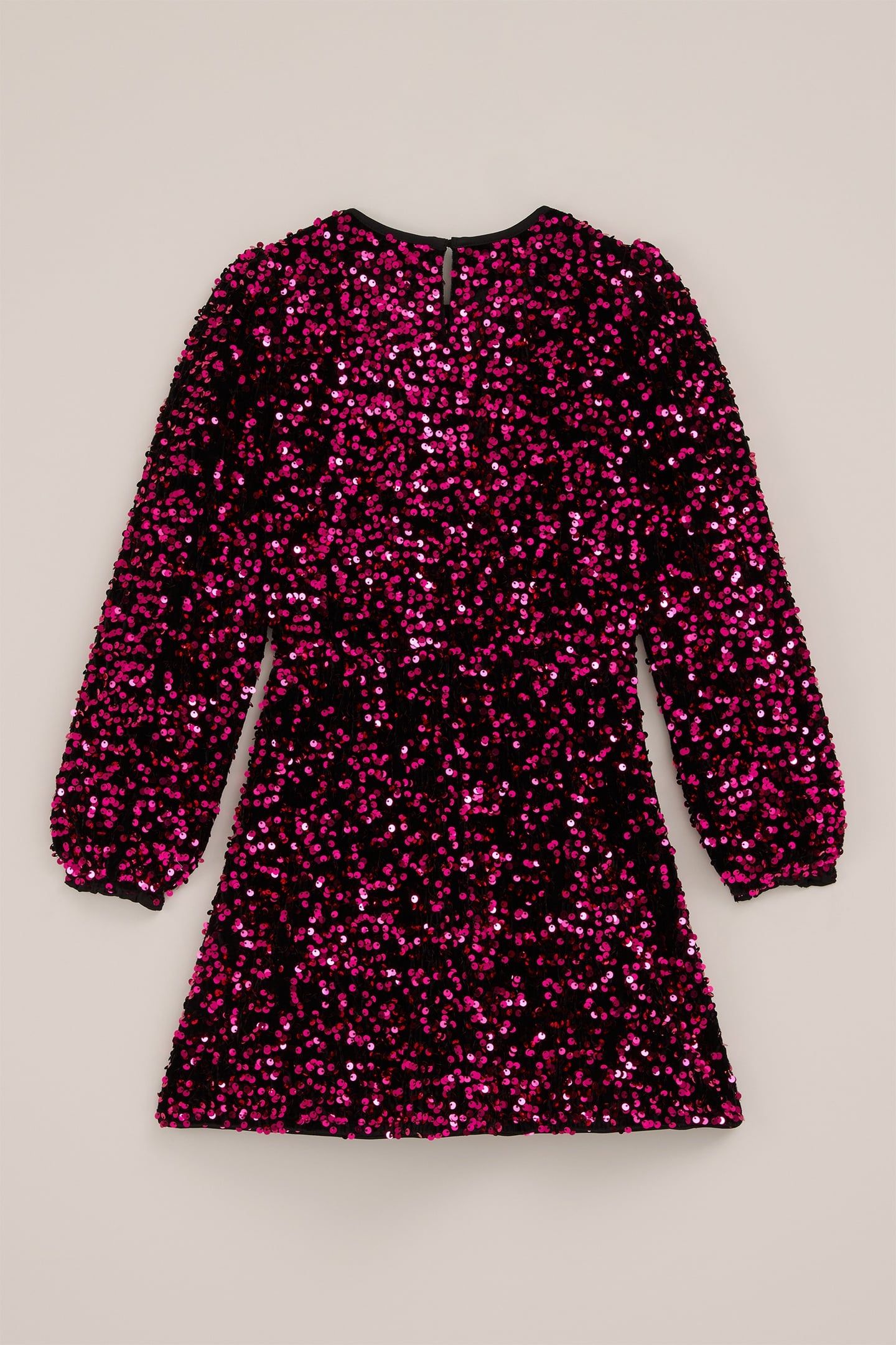 DRESS MID LENGTH FUCHSIA 4