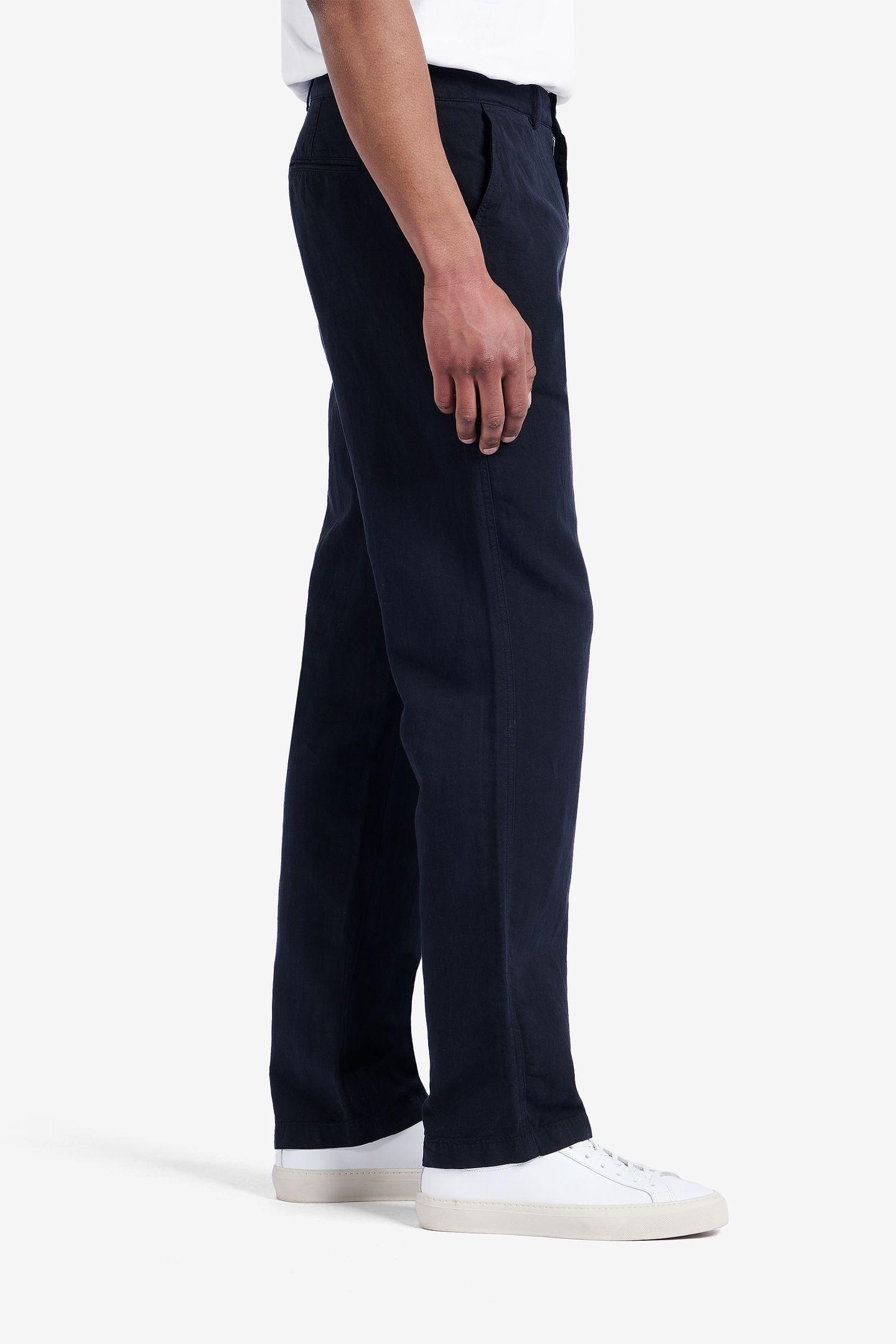 MELVILLE COTTON-LINEN LYOCELL NAVY 3